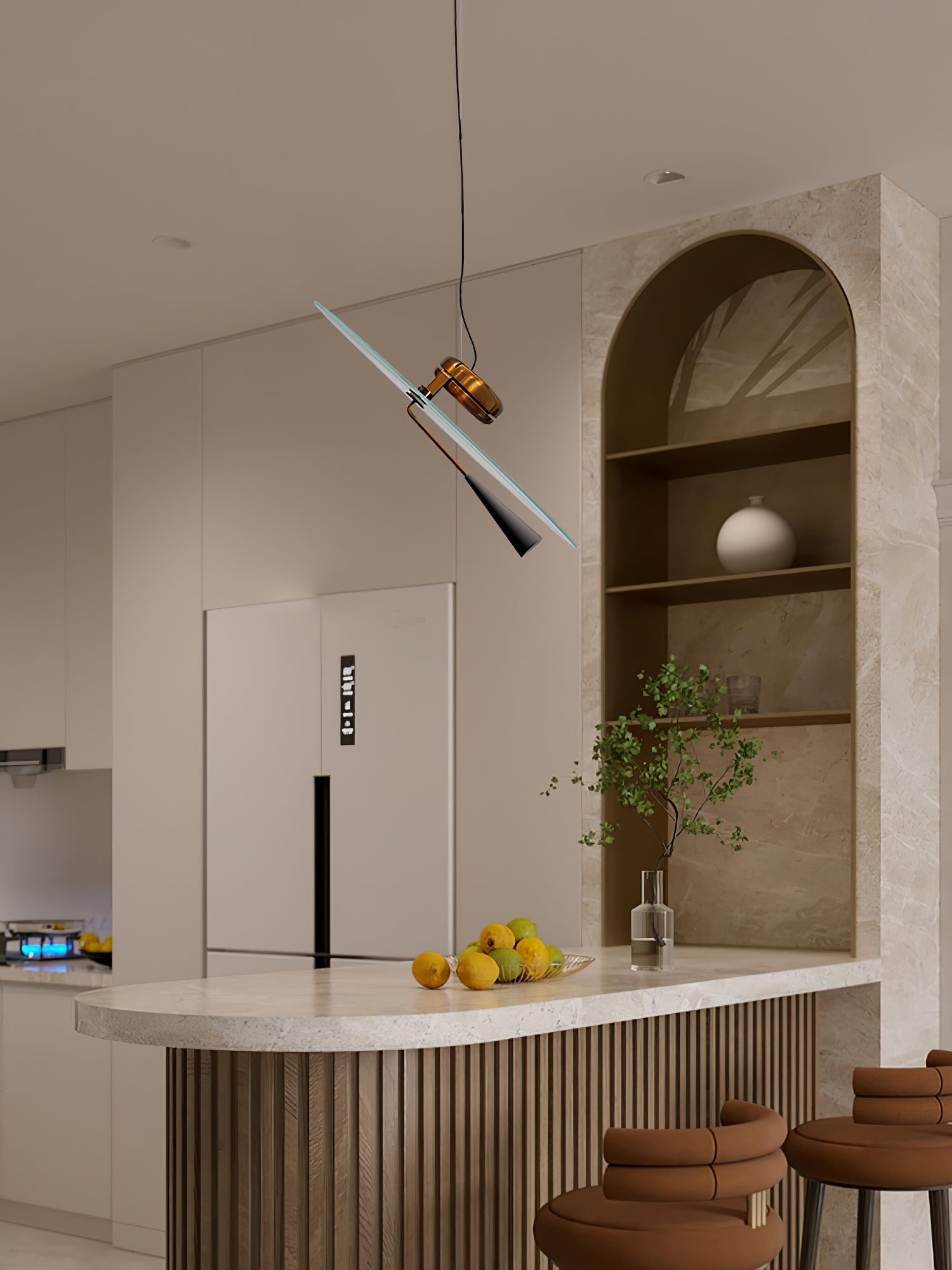 Symirel Lampe à suspension d'art nordique haut de gamme