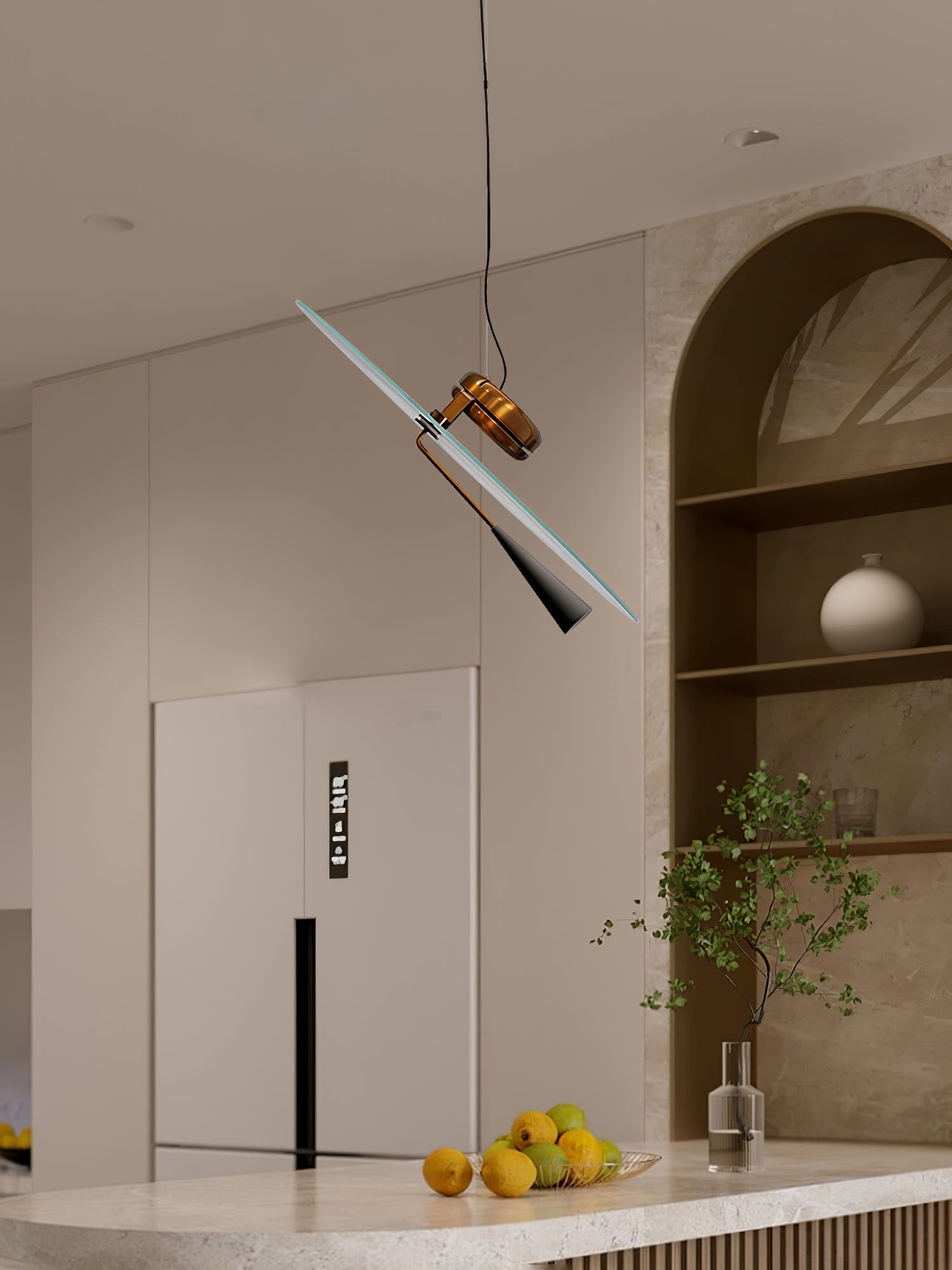 Symirel Lampe à suspension d'art nordique haut de gamme