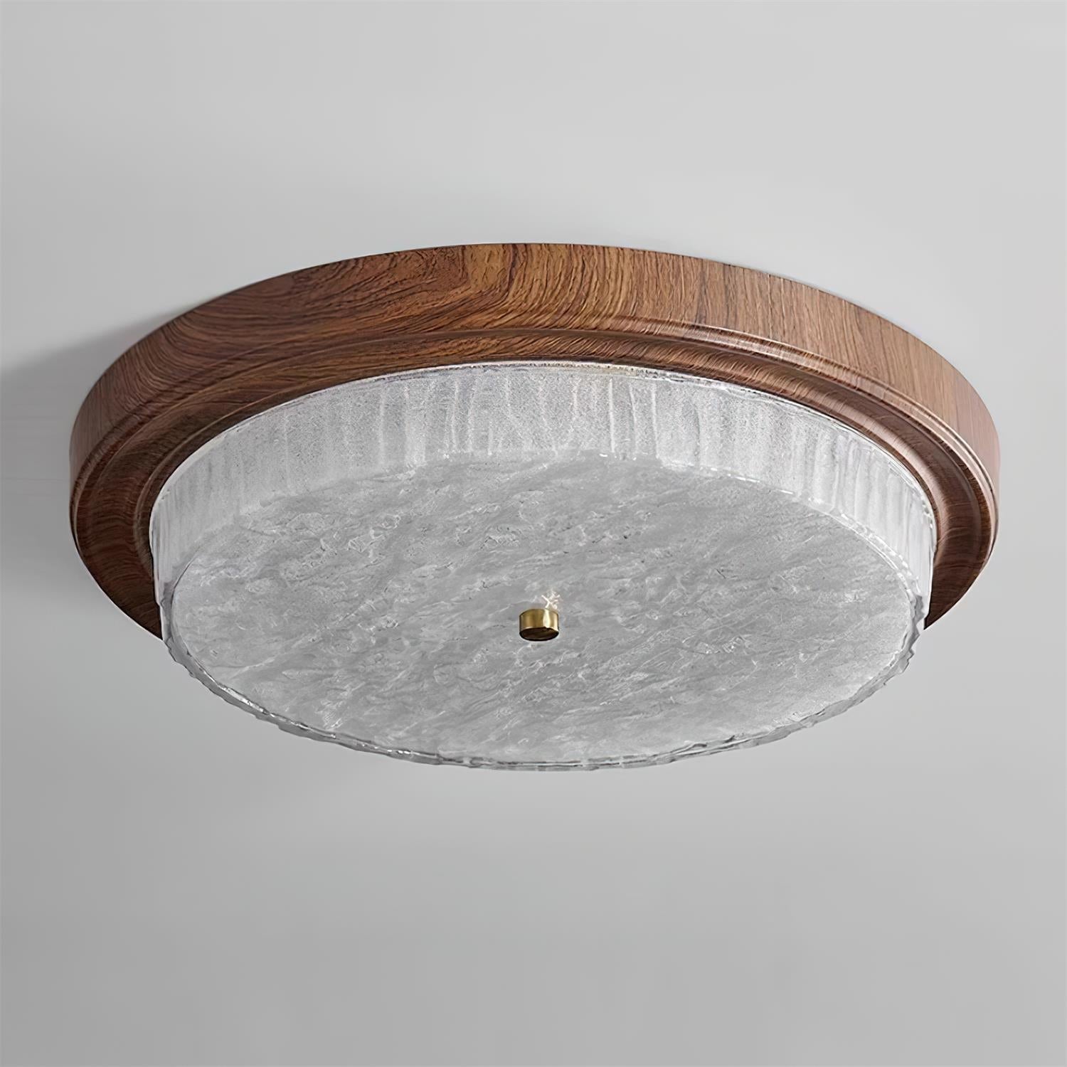 Ondra Plafonnier en Verre Minimaliste