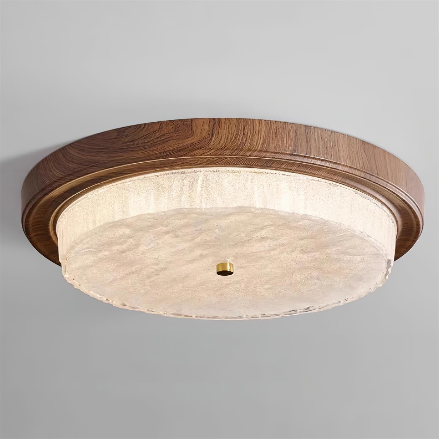 Ondra Plafonnier en Verre Minimaliste