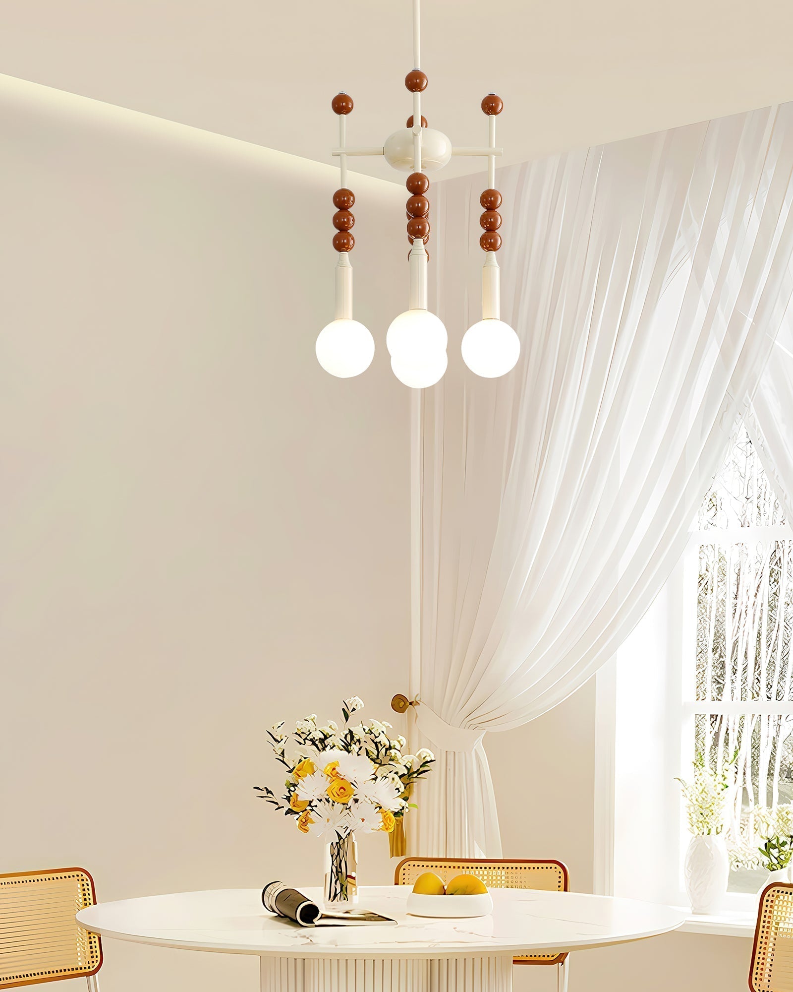 Coshae Nordic Art Verre Suspension Lumière