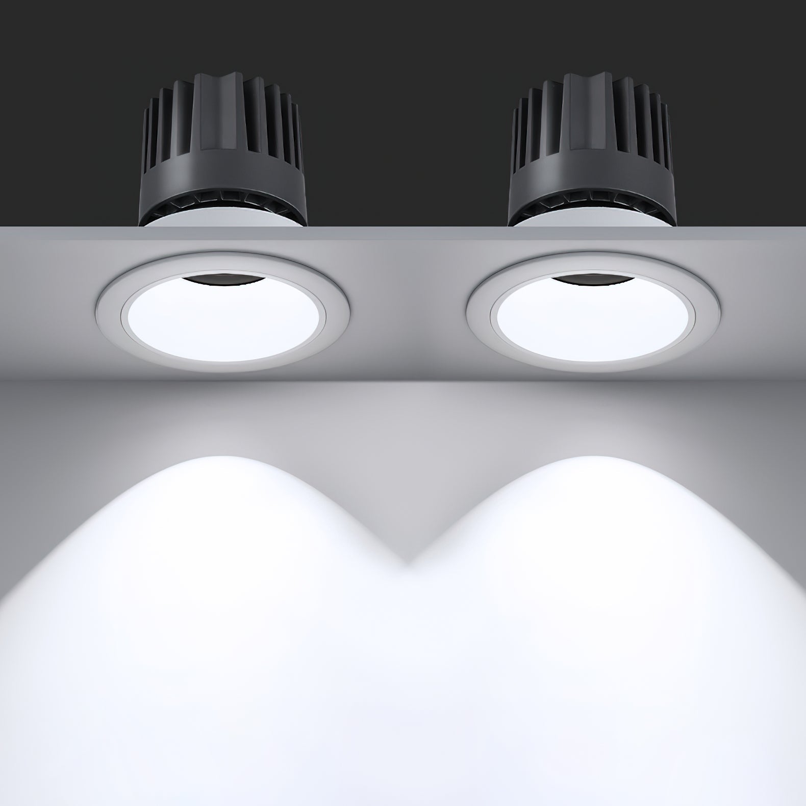 Vesoris Plafonnier LED Encastré Classique Beam