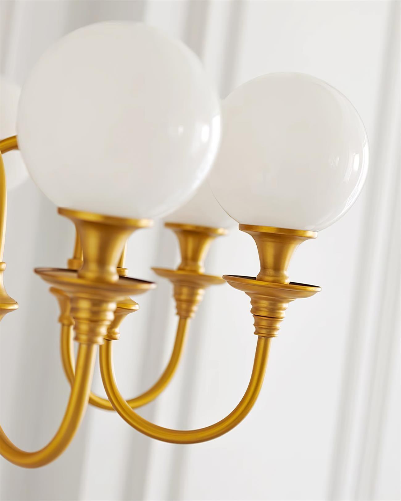 Beatty Lustre Globe en Laiton Bras