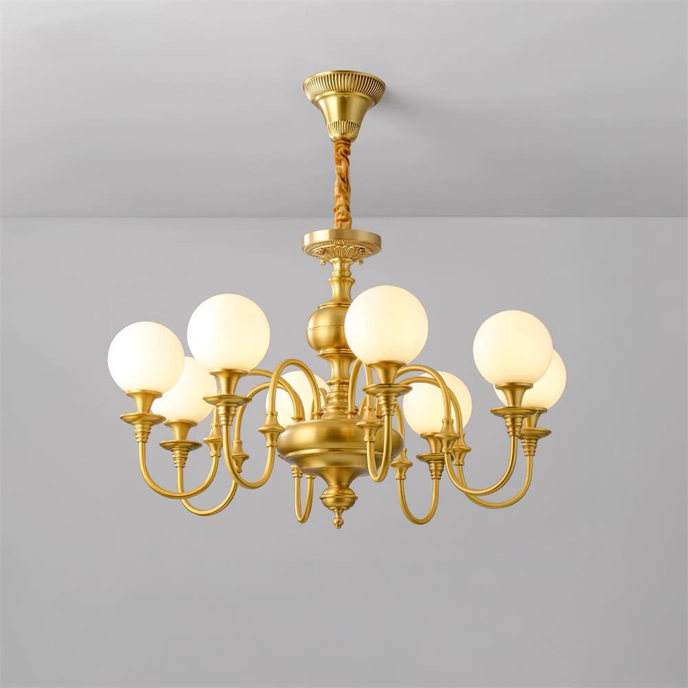 Beatty Lustre Globe en Laiton Bras