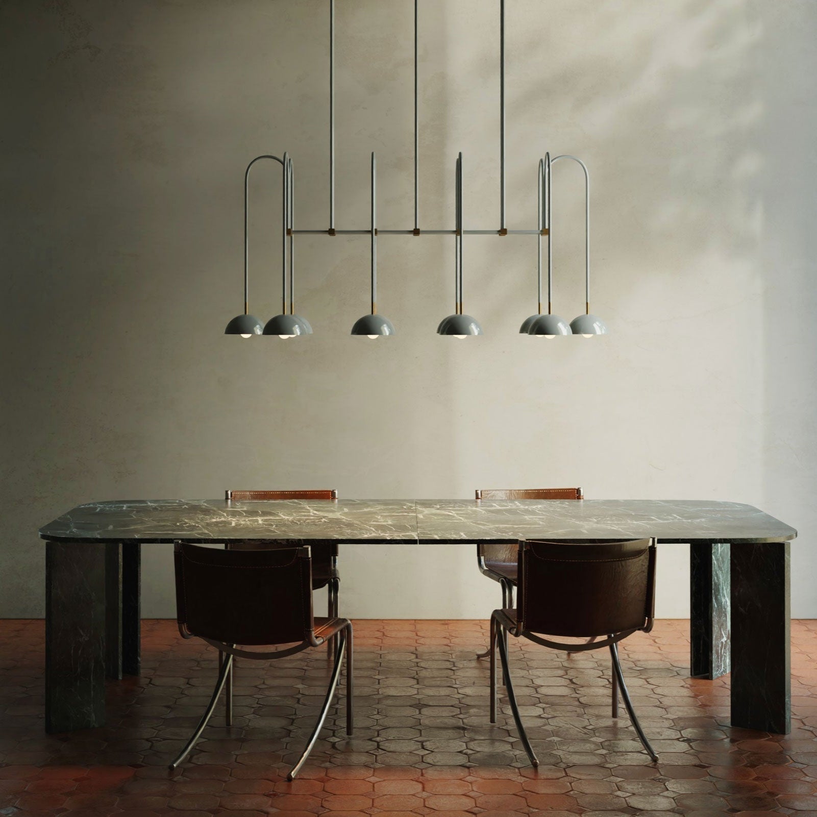 Blikuvyh Ancien Industriel Atelier Laiton Métal Lustre