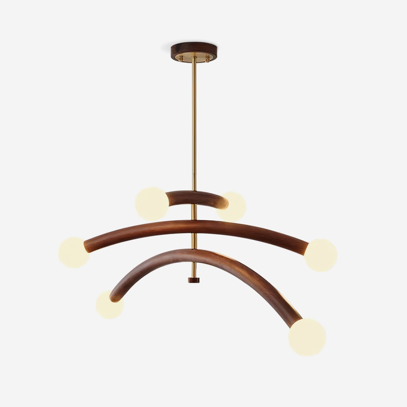 Aurevia Lustre Minimaliste Arc Globe