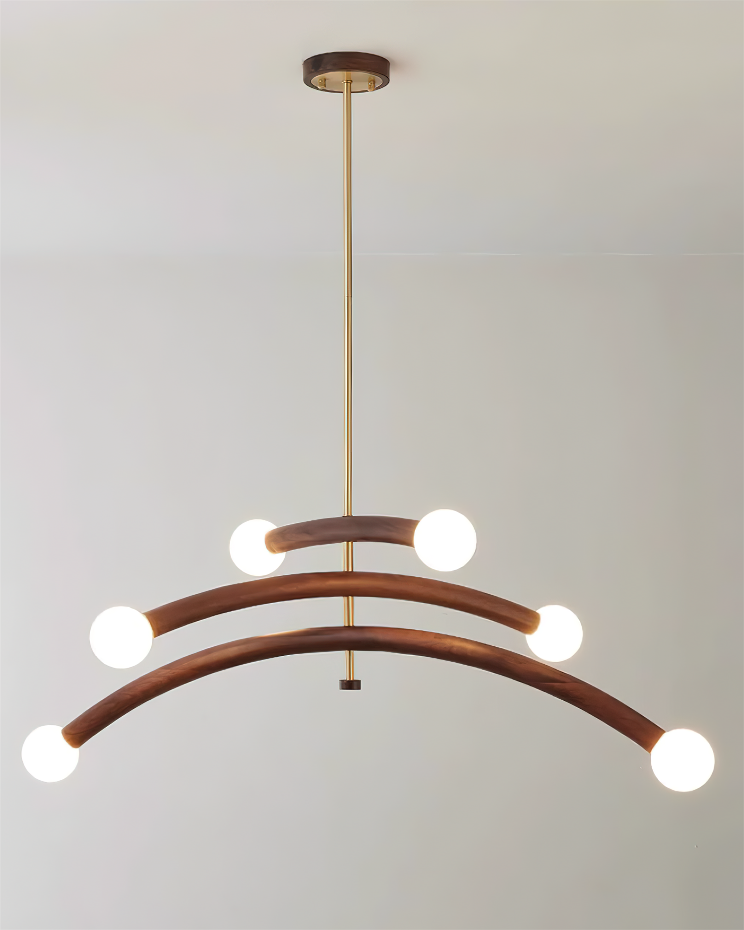 Aurevia Lustre Minimaliste Arc Globe