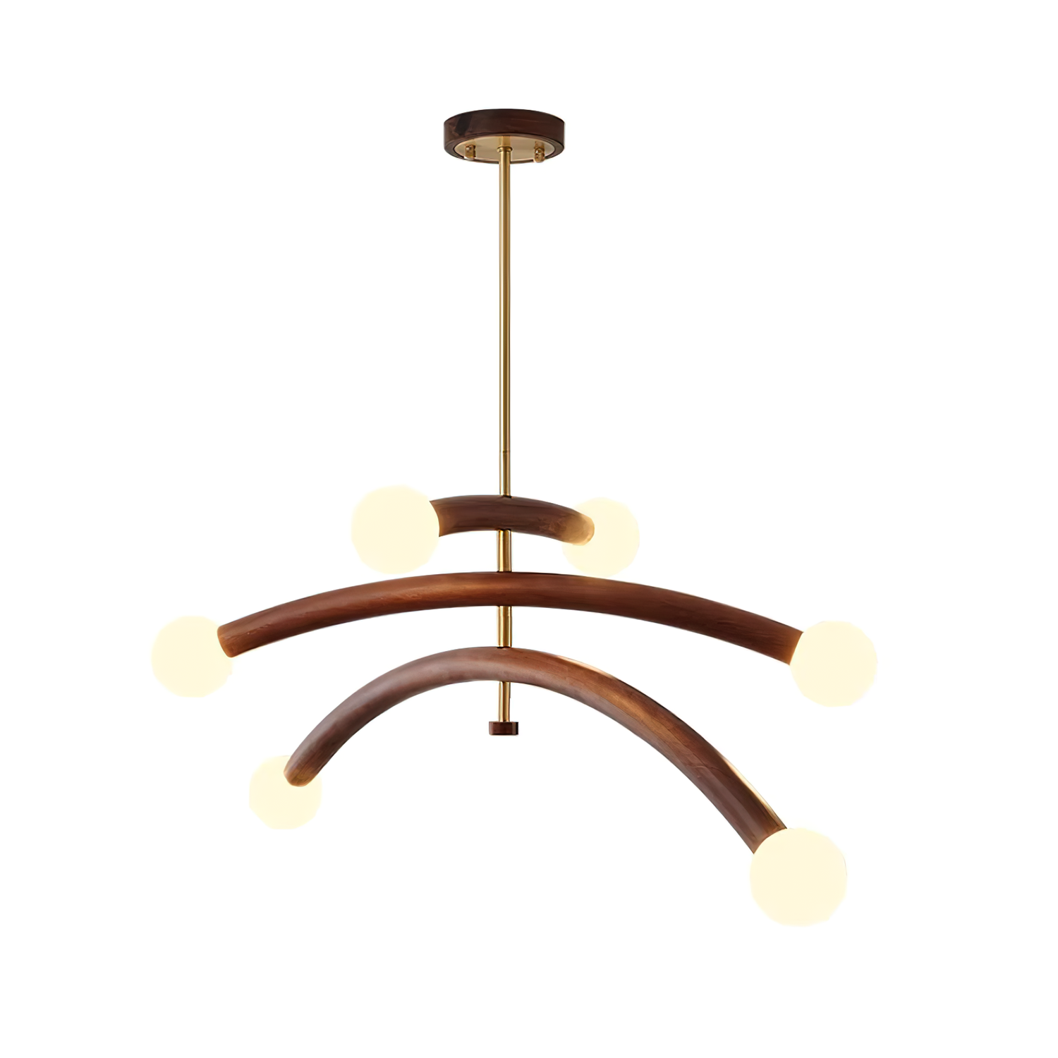 Aurevia Lustre Minimaliste Arc Globe