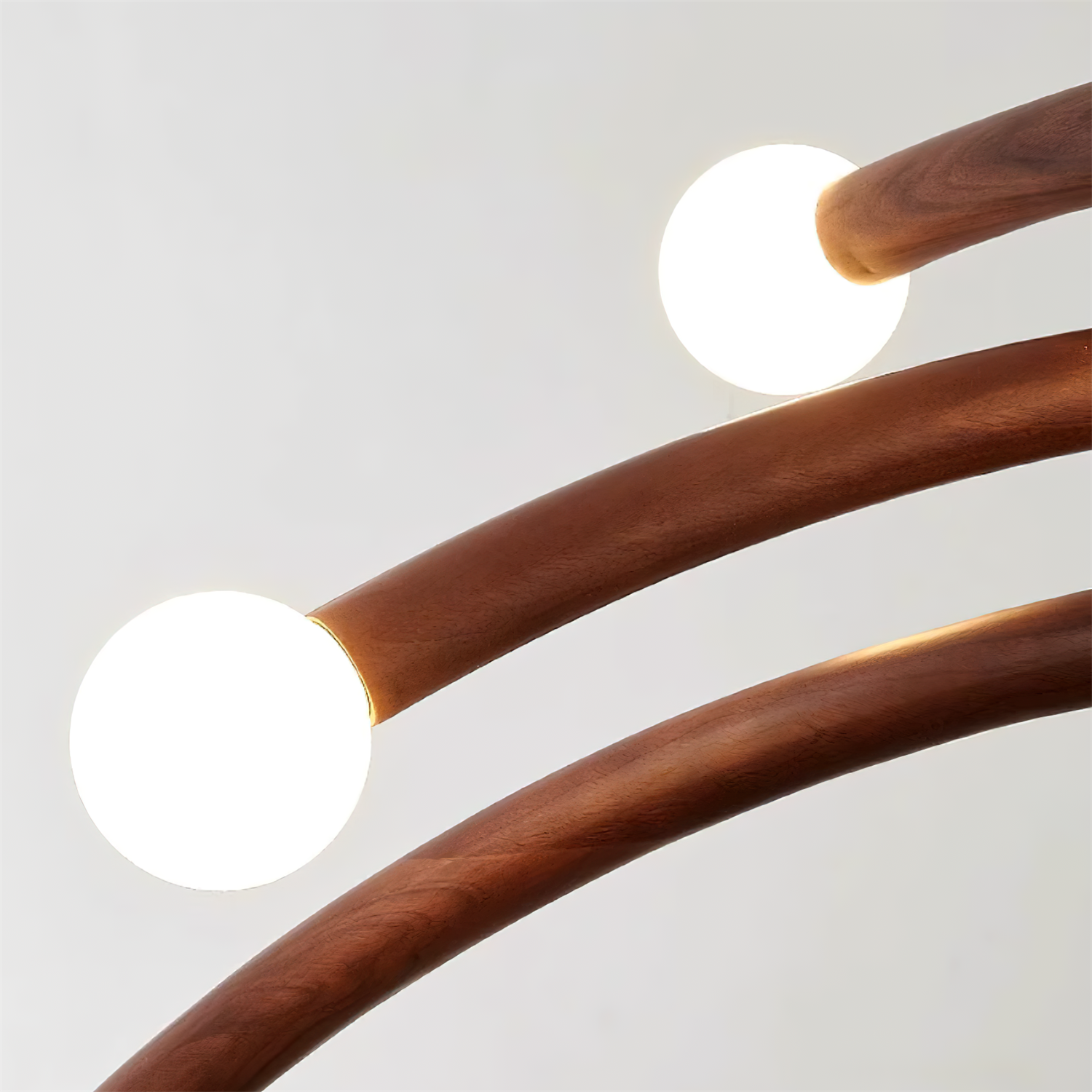 Aurevia Lustre Minimaliste Arc Globe