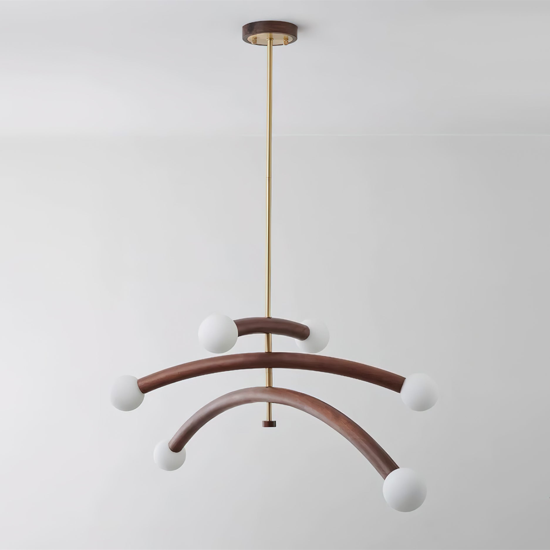 Aurevia Lustre Minimaliste Arc Globe