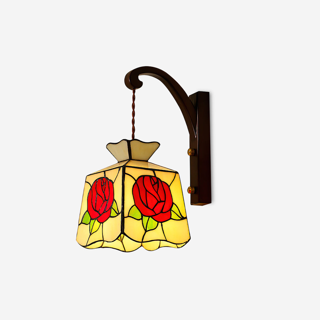Roselit Applique Murale Motif Rose