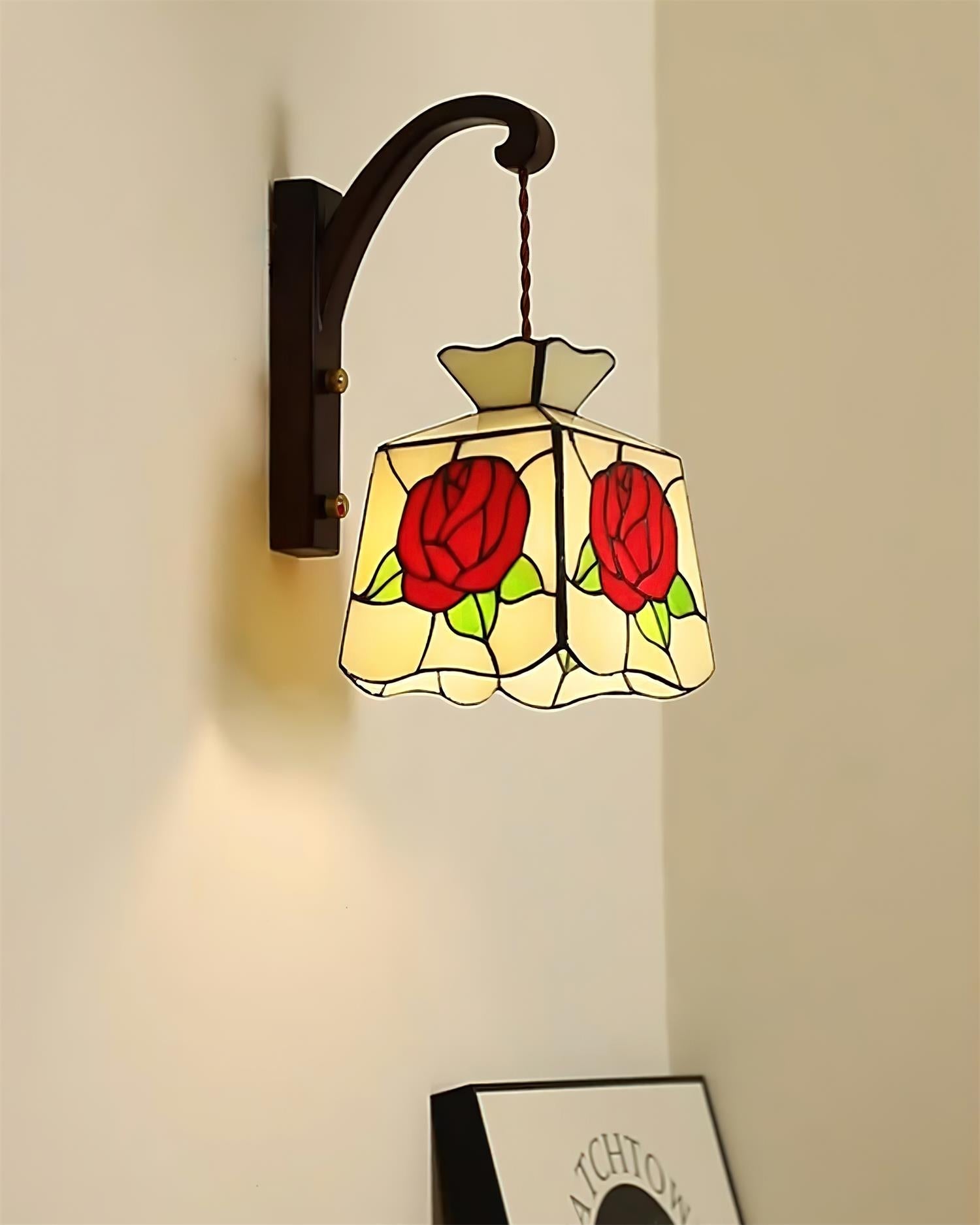 Roselit Applique Murale Motif Rose