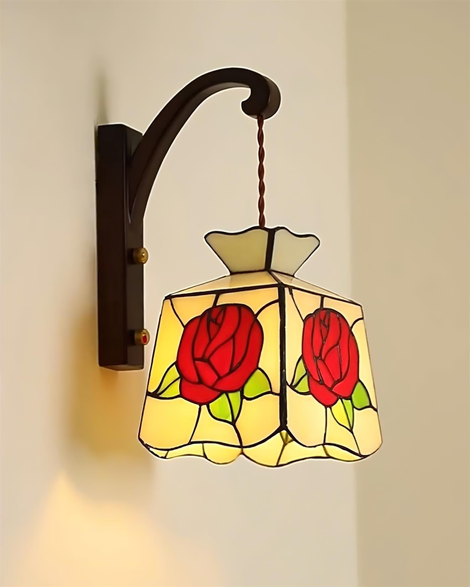 Roselit Applique Murale Motif Rose