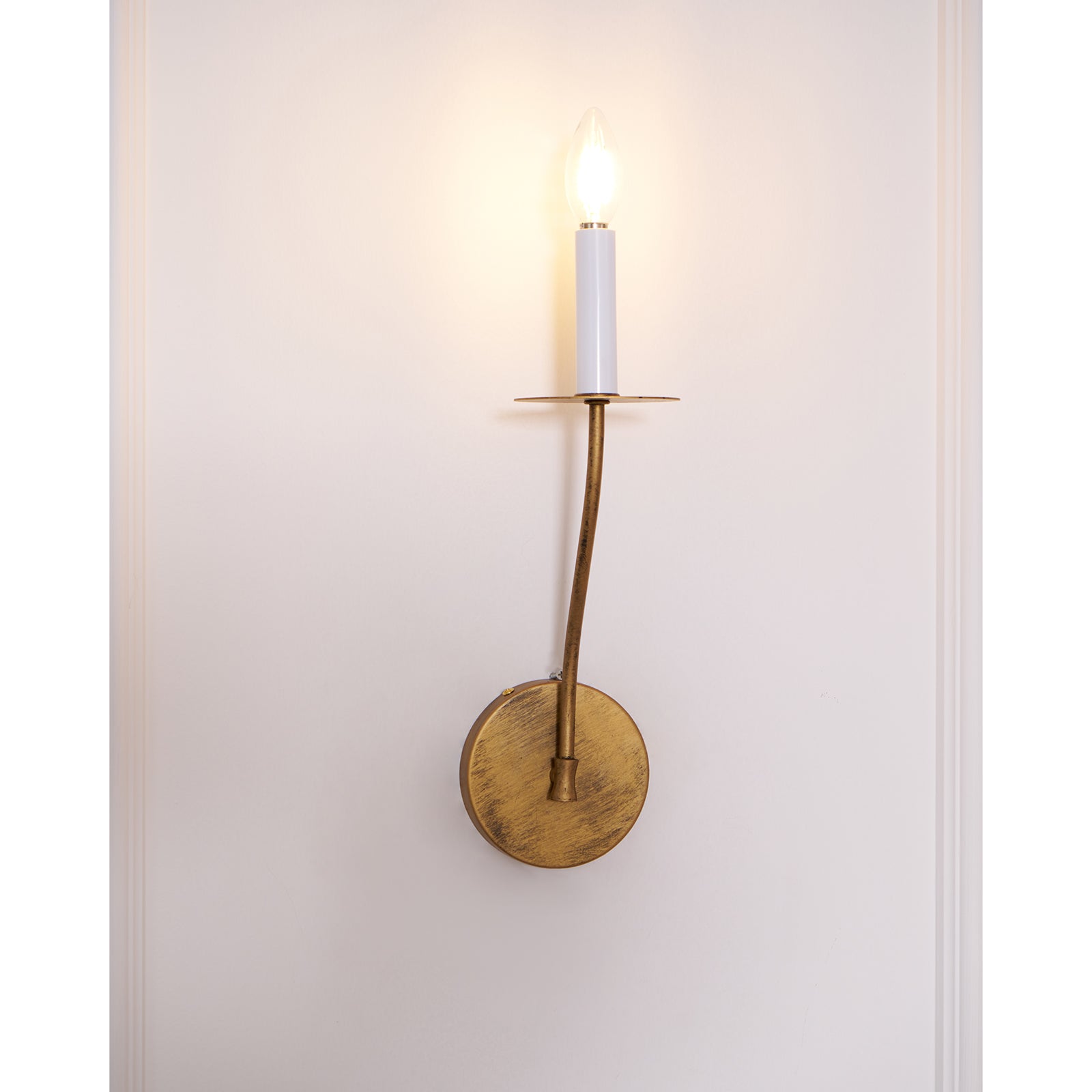 Eirikuvyh Moderne Minimaliste Ancien Industriel Métal Applique Murale