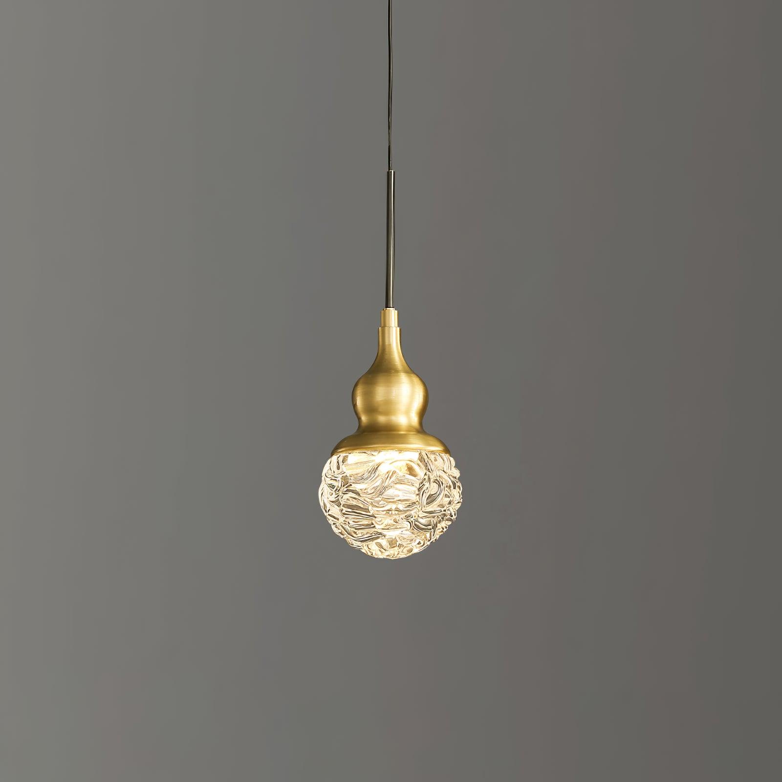 Tavirace Suspension Glam en Laiton et Verre