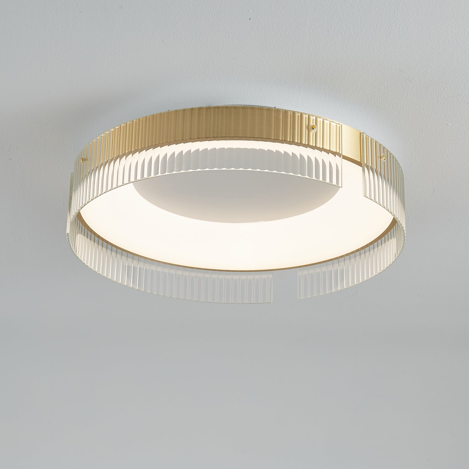 Ovenaris Plafonnier Minimaliste en Laiton