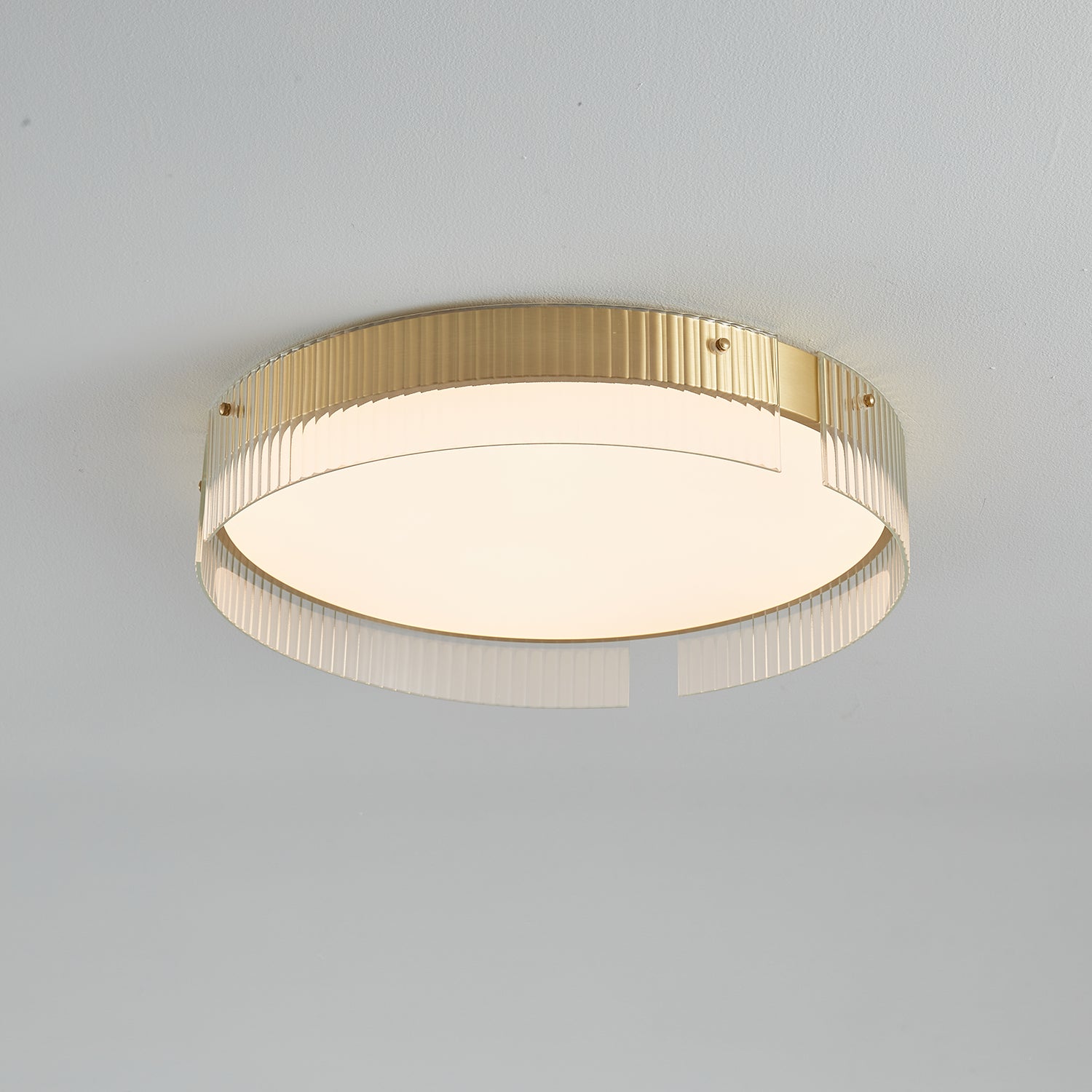 Ovenaris Plafonnier Minimaliste en Laiton