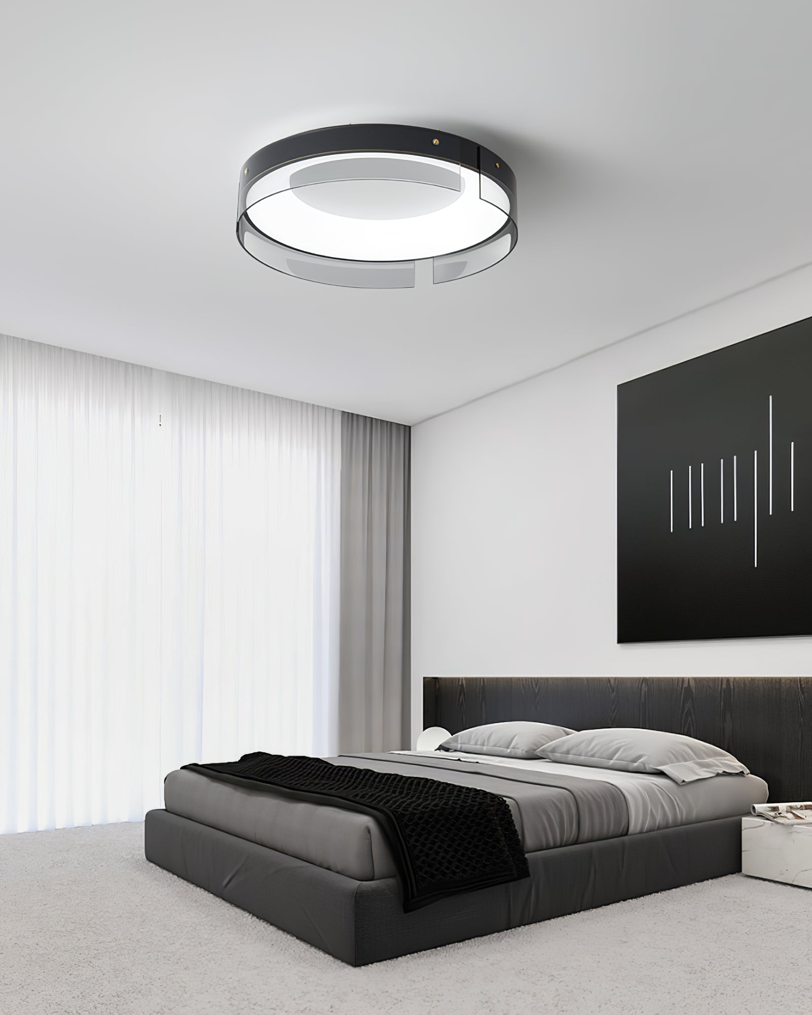 Ovenaris Plafonnier Minimaliste en Laiton