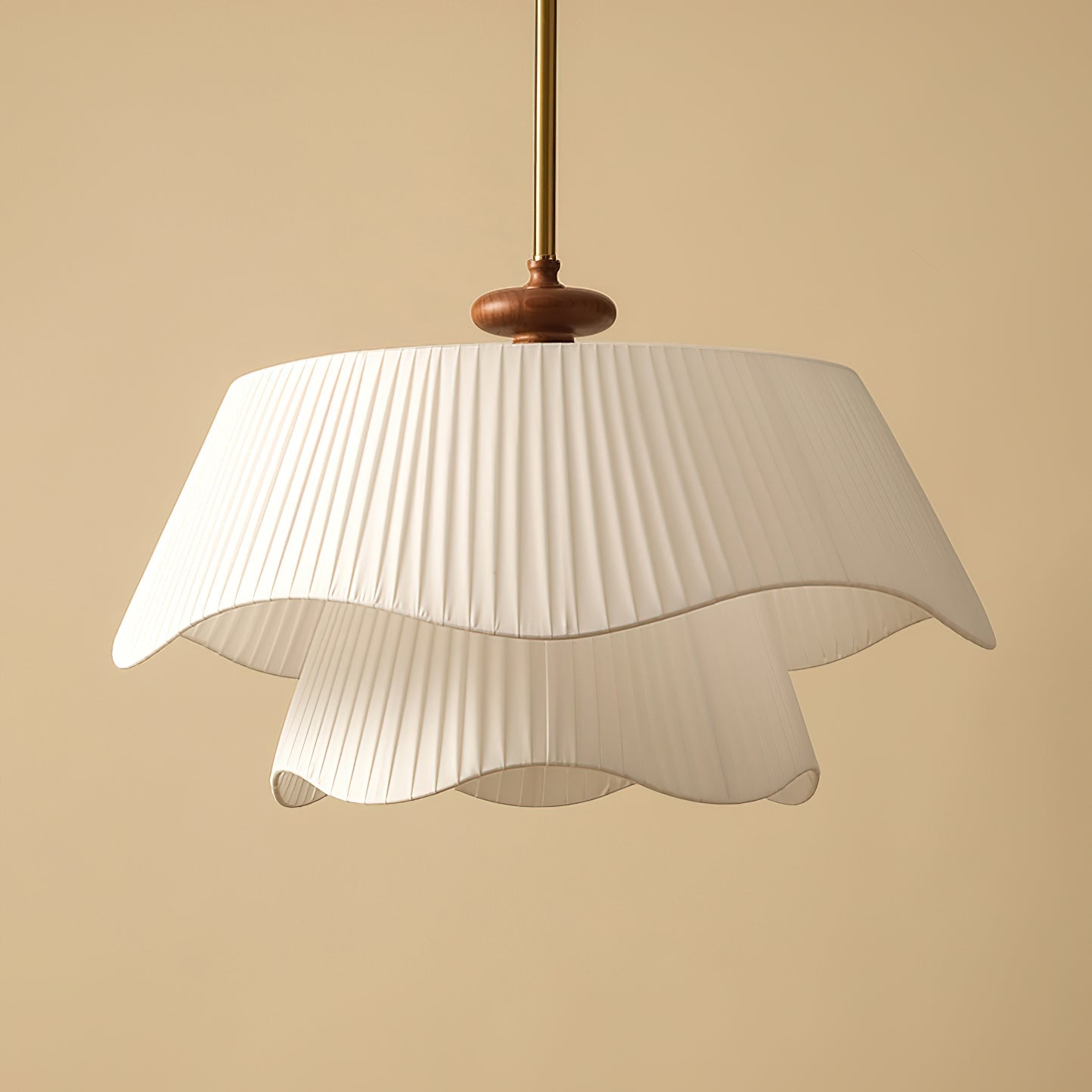 Aphais Lampe suspendue en bois Premium Elegance