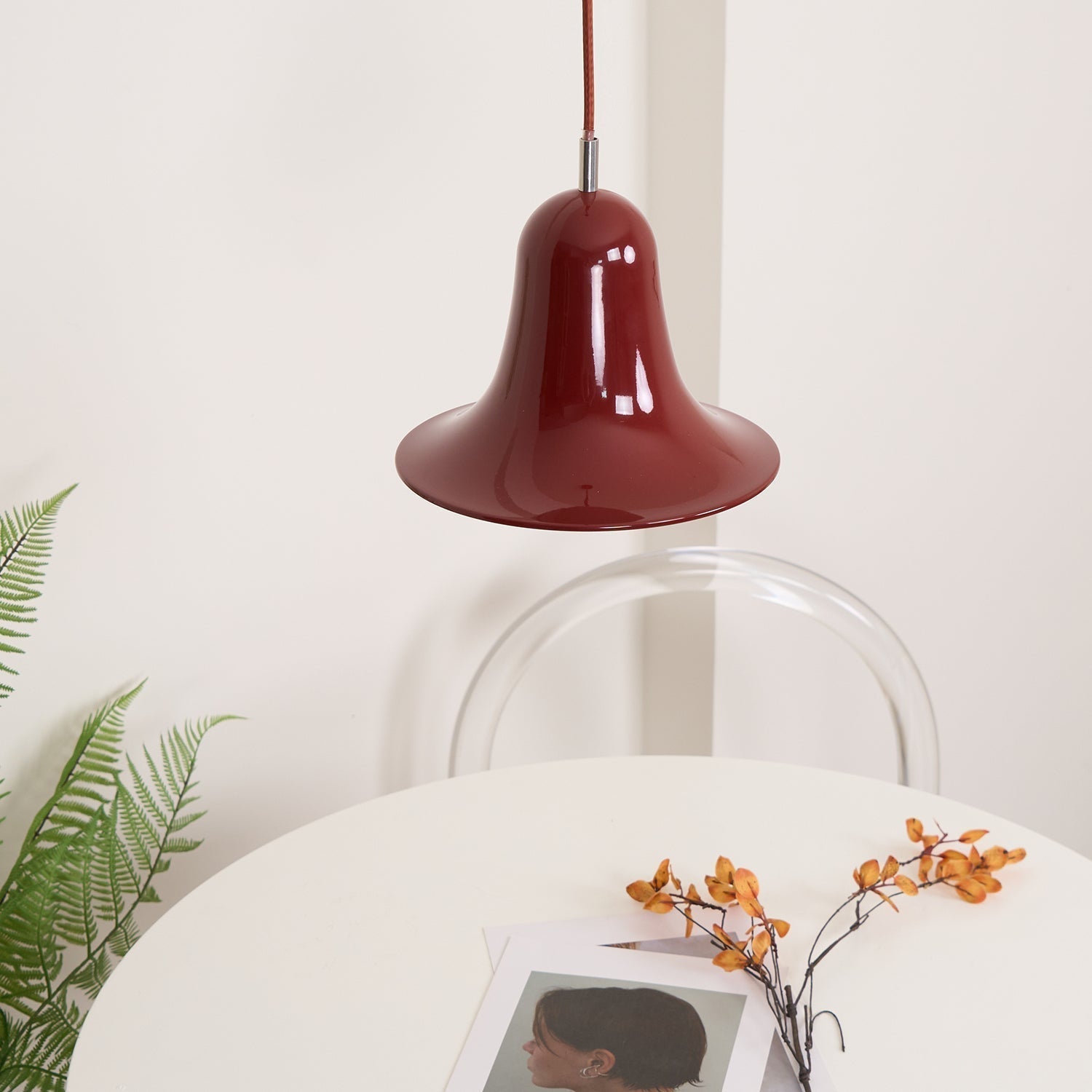 Nevin Lampe Suspendue Abat-jour Cloche Minimaliste