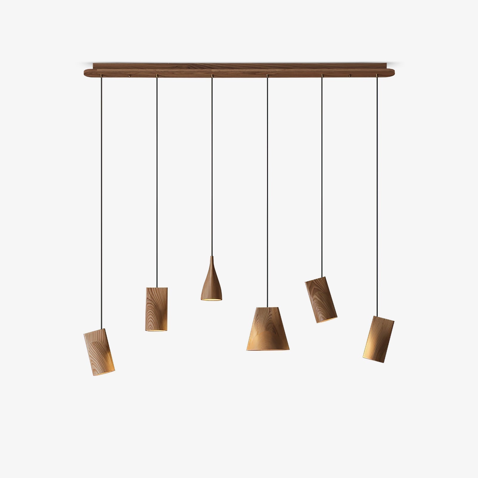 Ivarara Suspension Bois Asymétrique