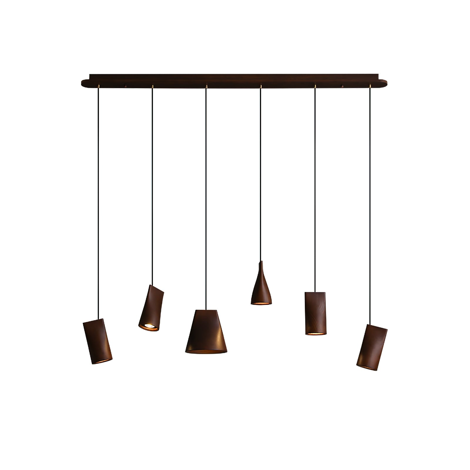 Ivarara Suspension Bois Asymétrique