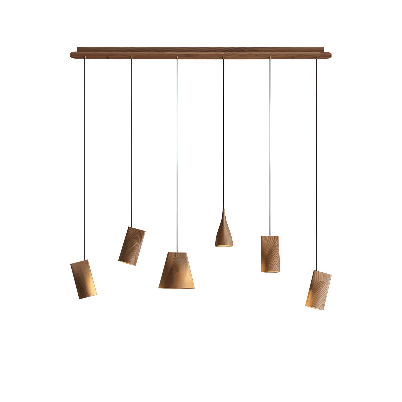 Ivarara Suspension Bois Asymétrique
