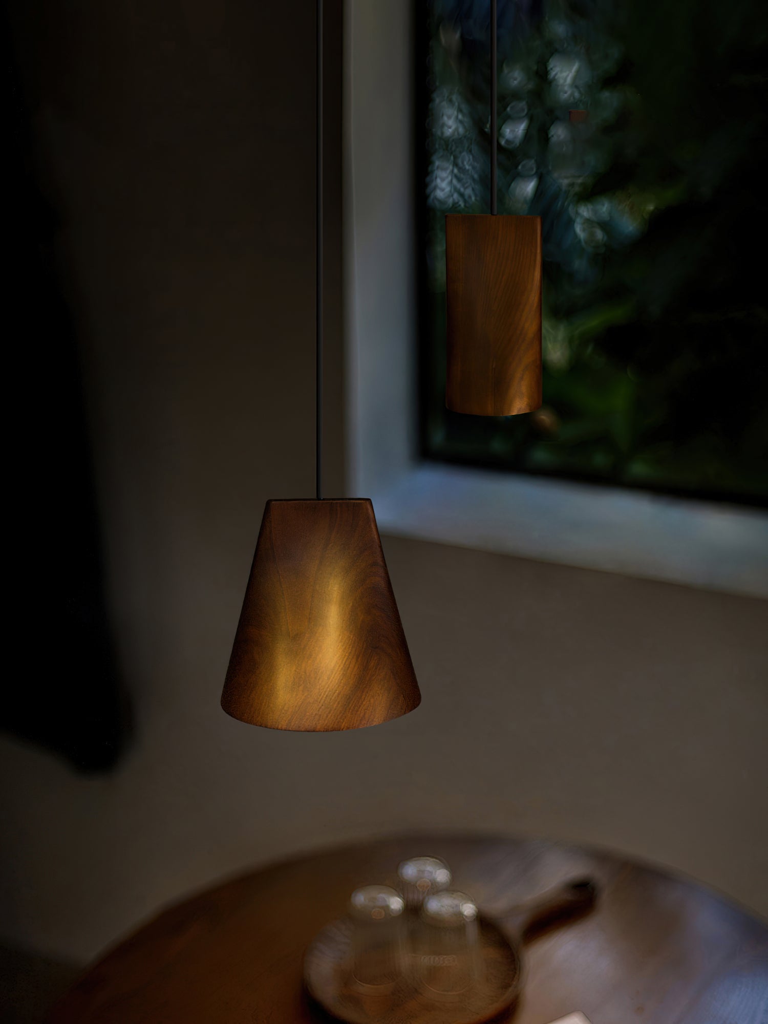 Ivarara Suspension Bois Asymétrique