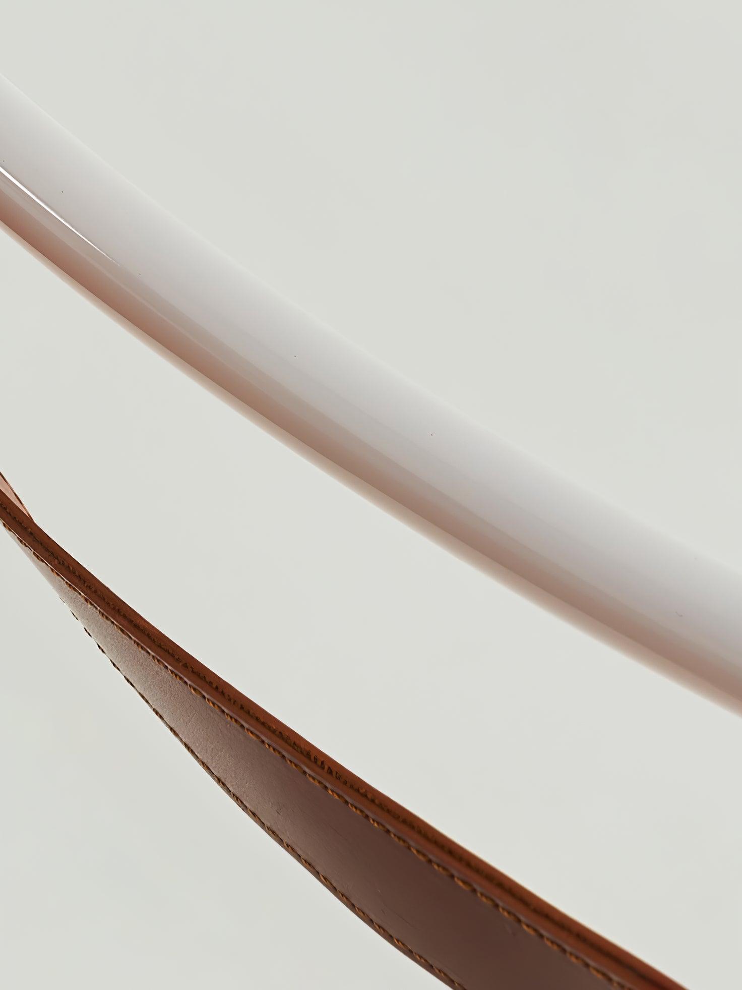 Belt Lampe à Suspension en Cuir et Silicone Minimaliste