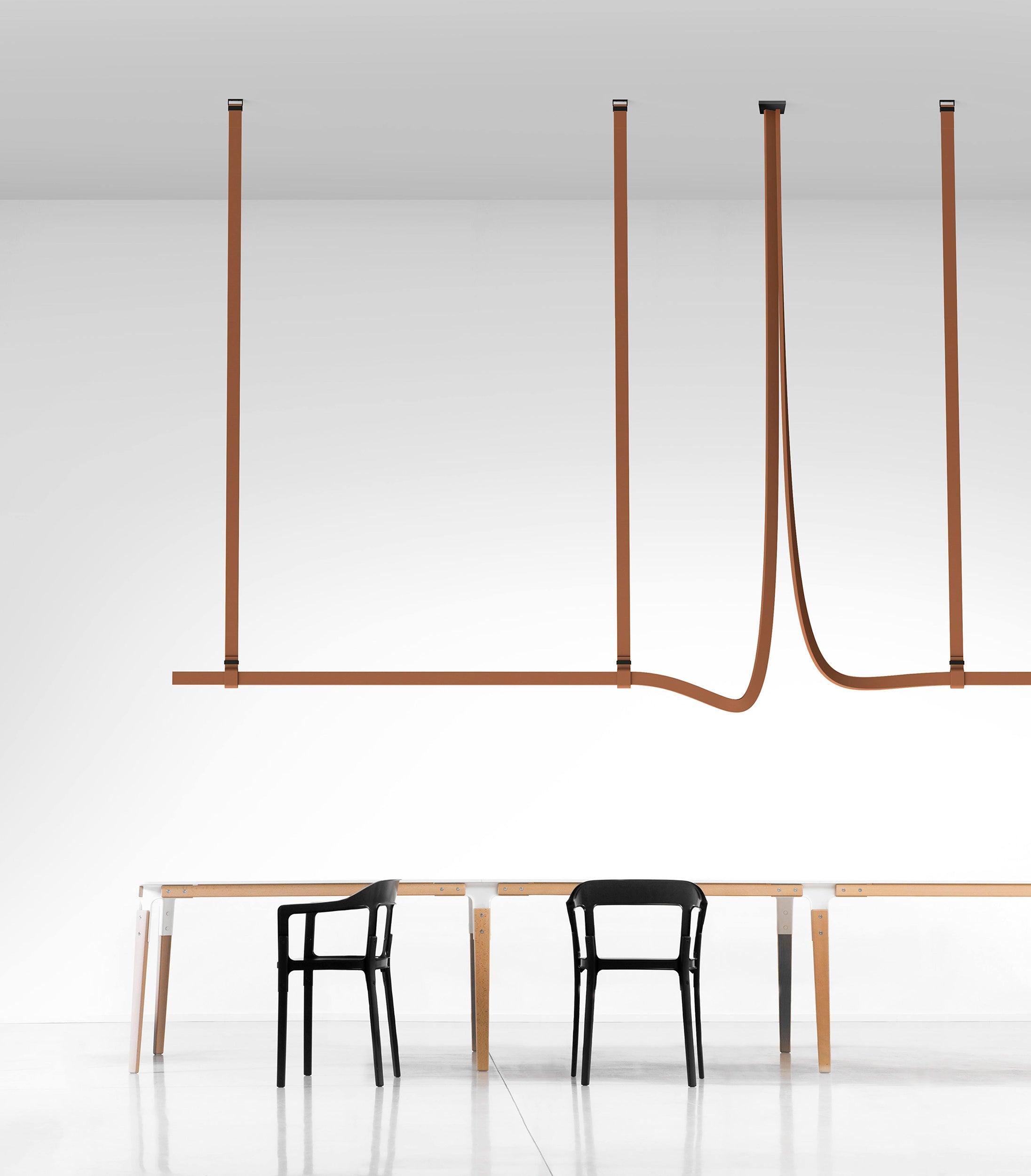 Arcadia Suspension Moderne en Cuir
