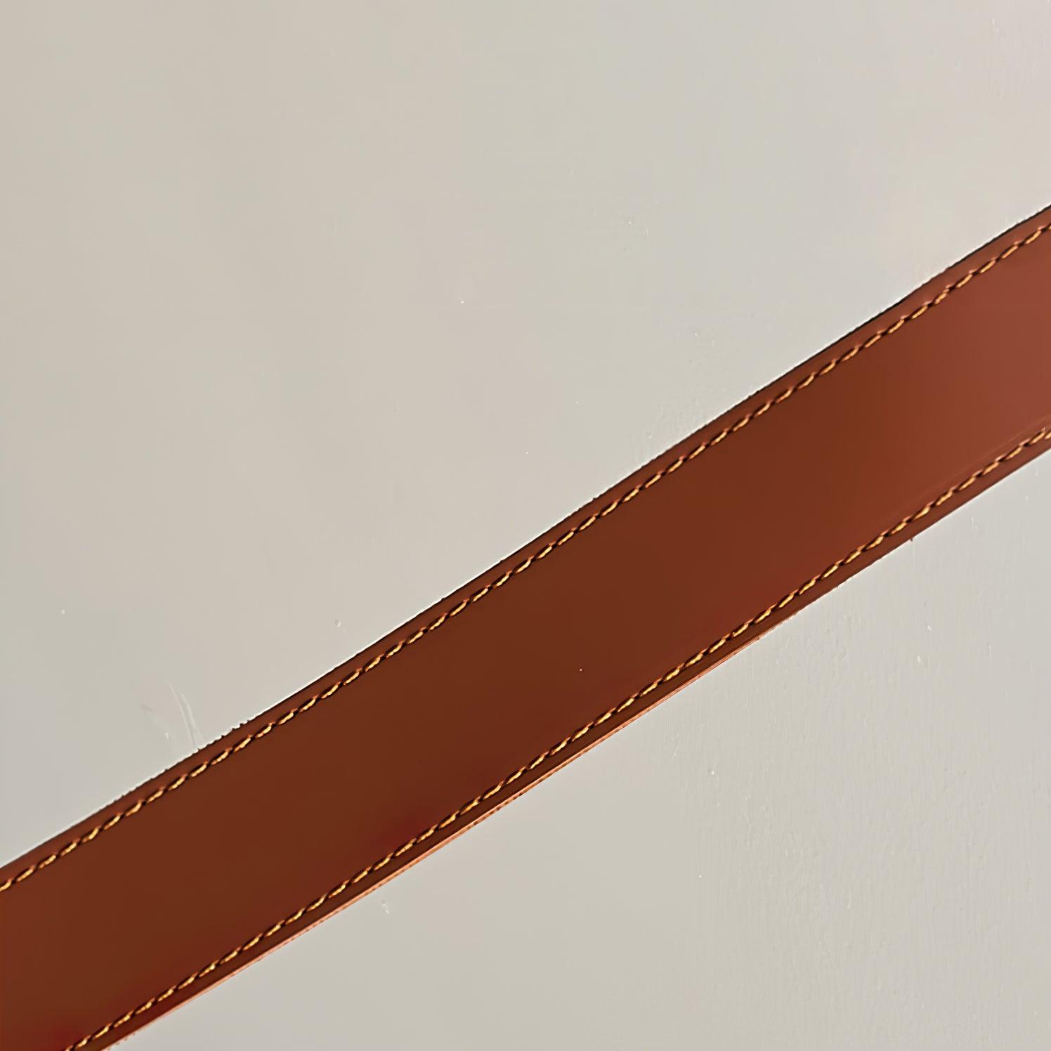 Belt Lampe à Suspension en Cuir et Silicone Minimaliste