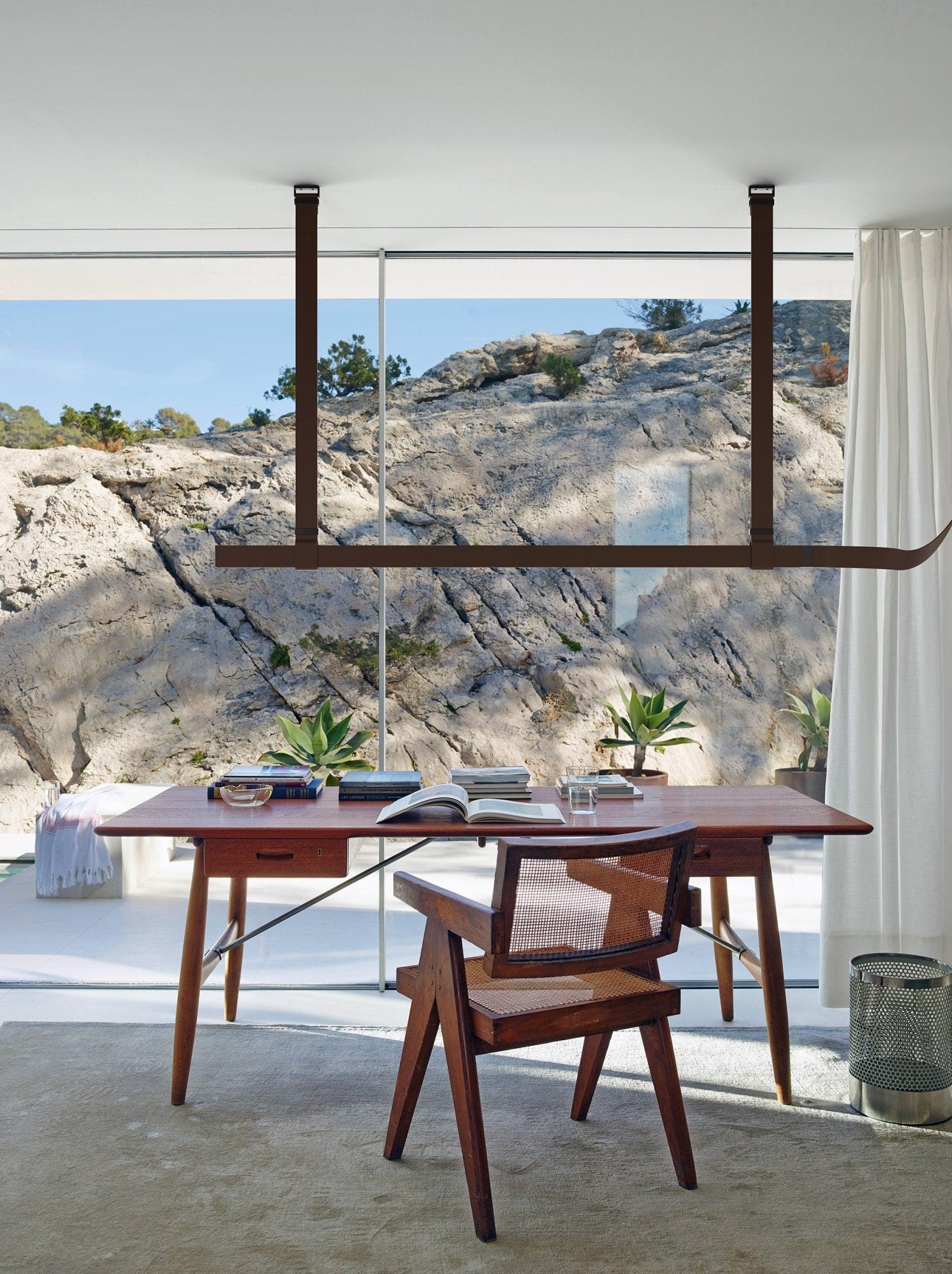 Arcadia Suspension Moderne en Cuir