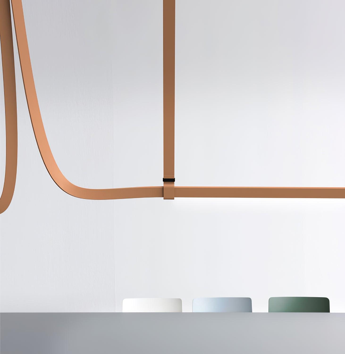 Arcadia Suspension Moderne en Cuir
