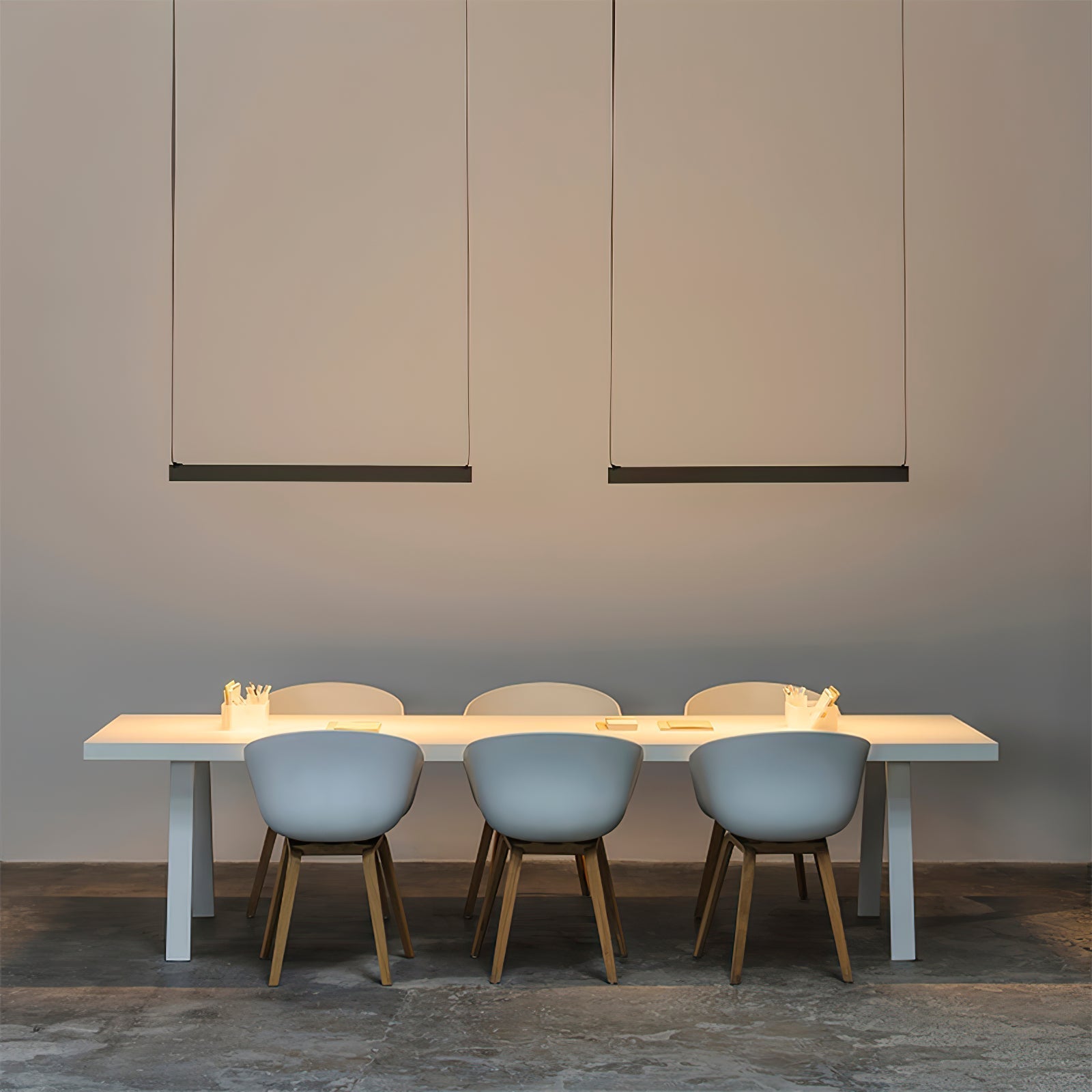 Gideon Suspension Linéaire Minimaliste en Métal