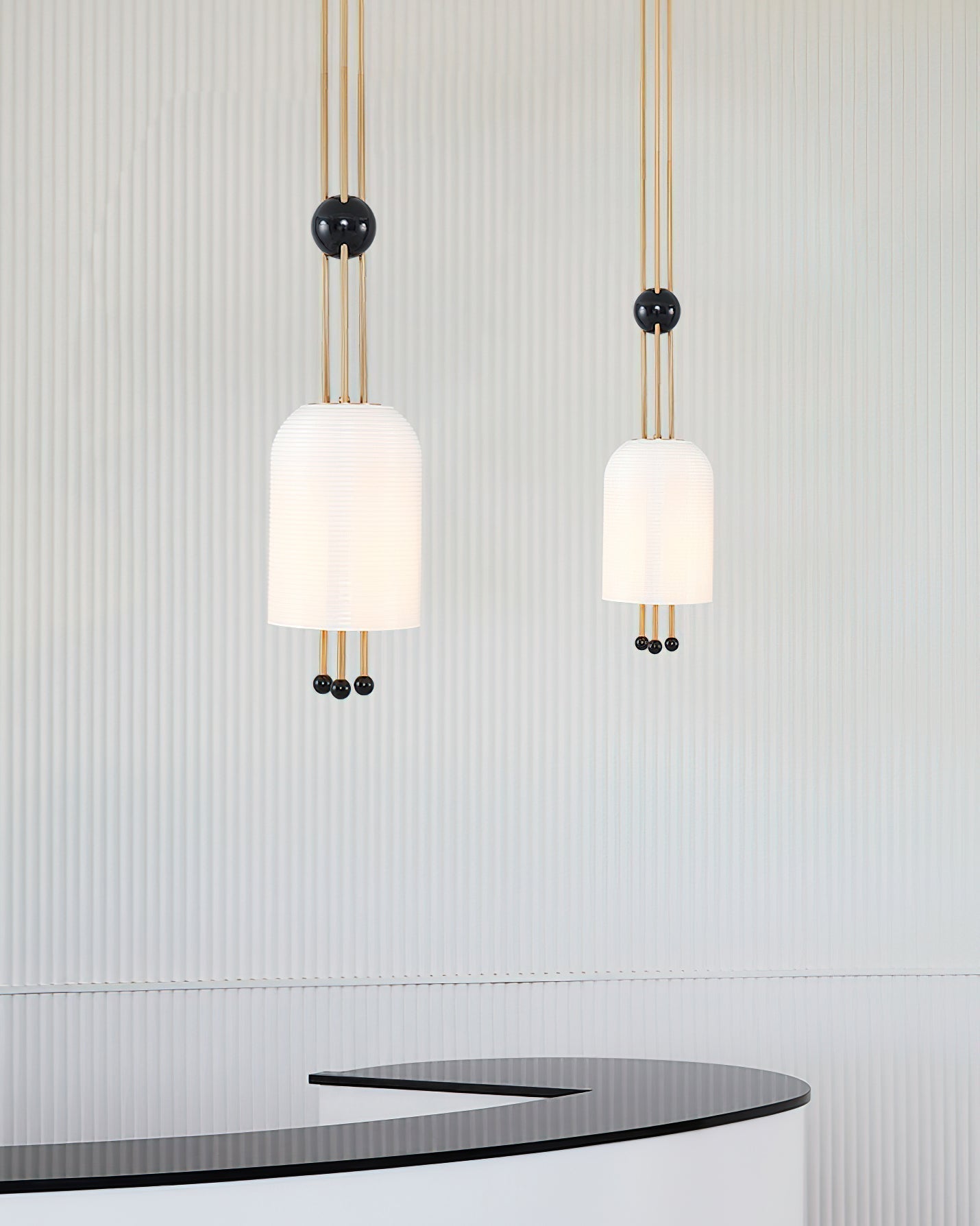 Voloraris Suspension en Verre Élégance Traditionnelle