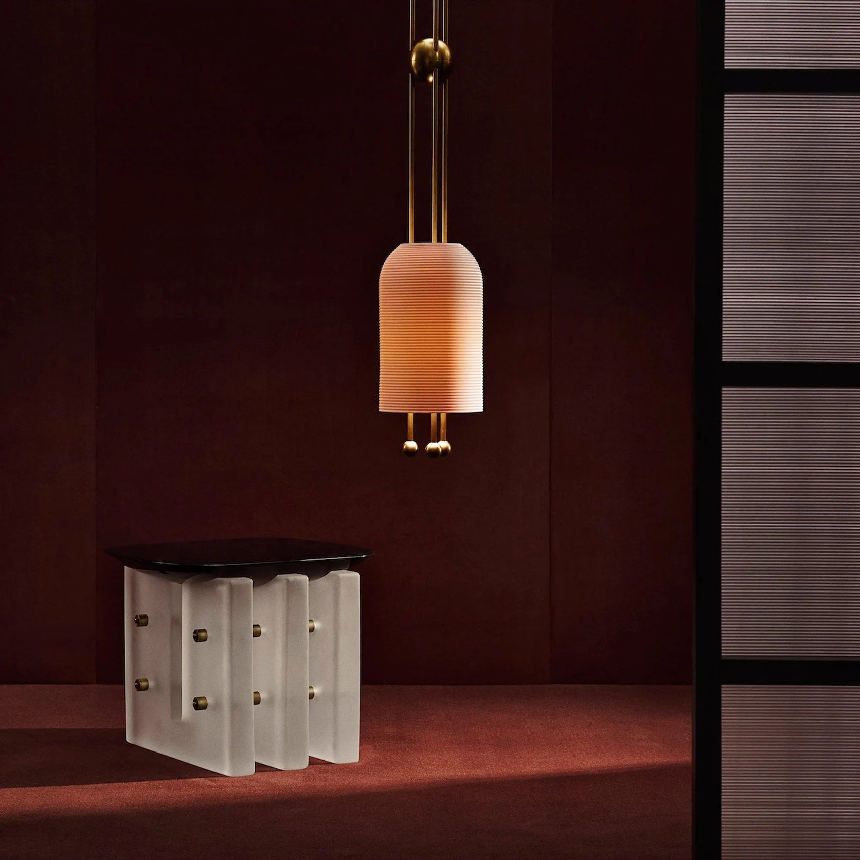 Voloraris Suspension en Verre Élégance Traditionnelle