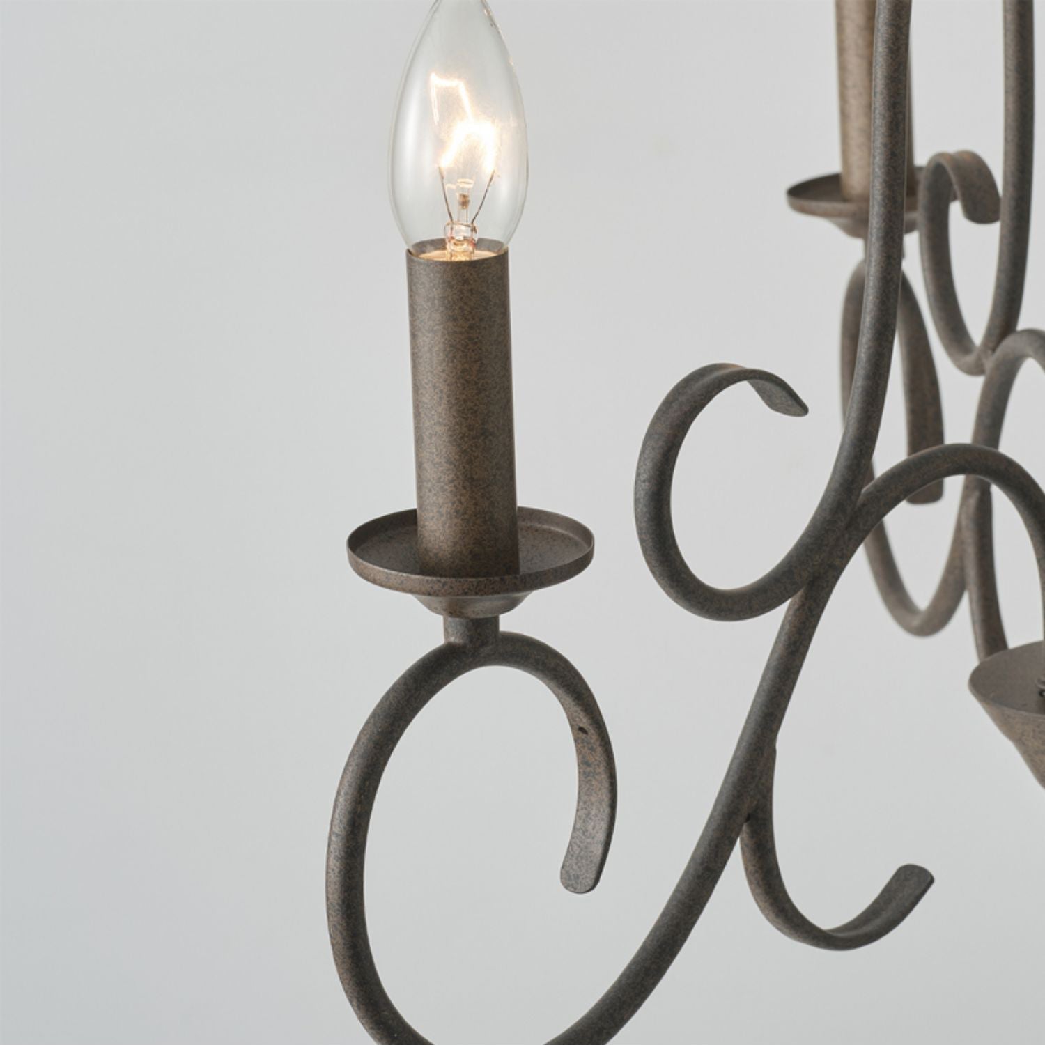 Dvaluvyu Ancien Industriel Métal Lustre