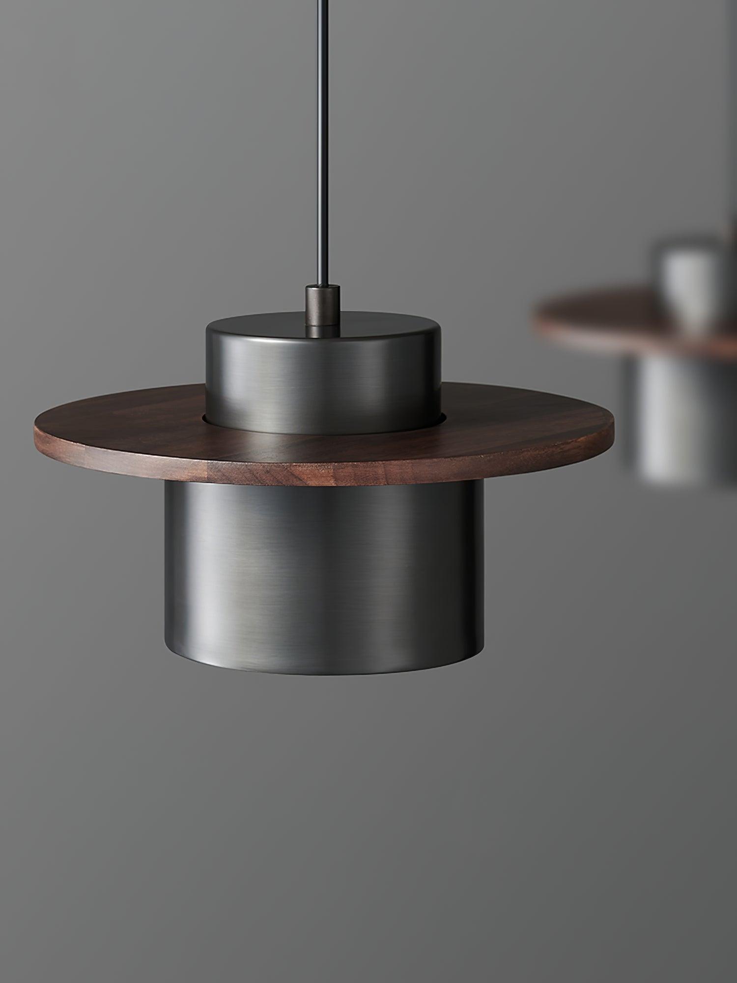 Aurora Lustre Suspendu Industriel En Laiton