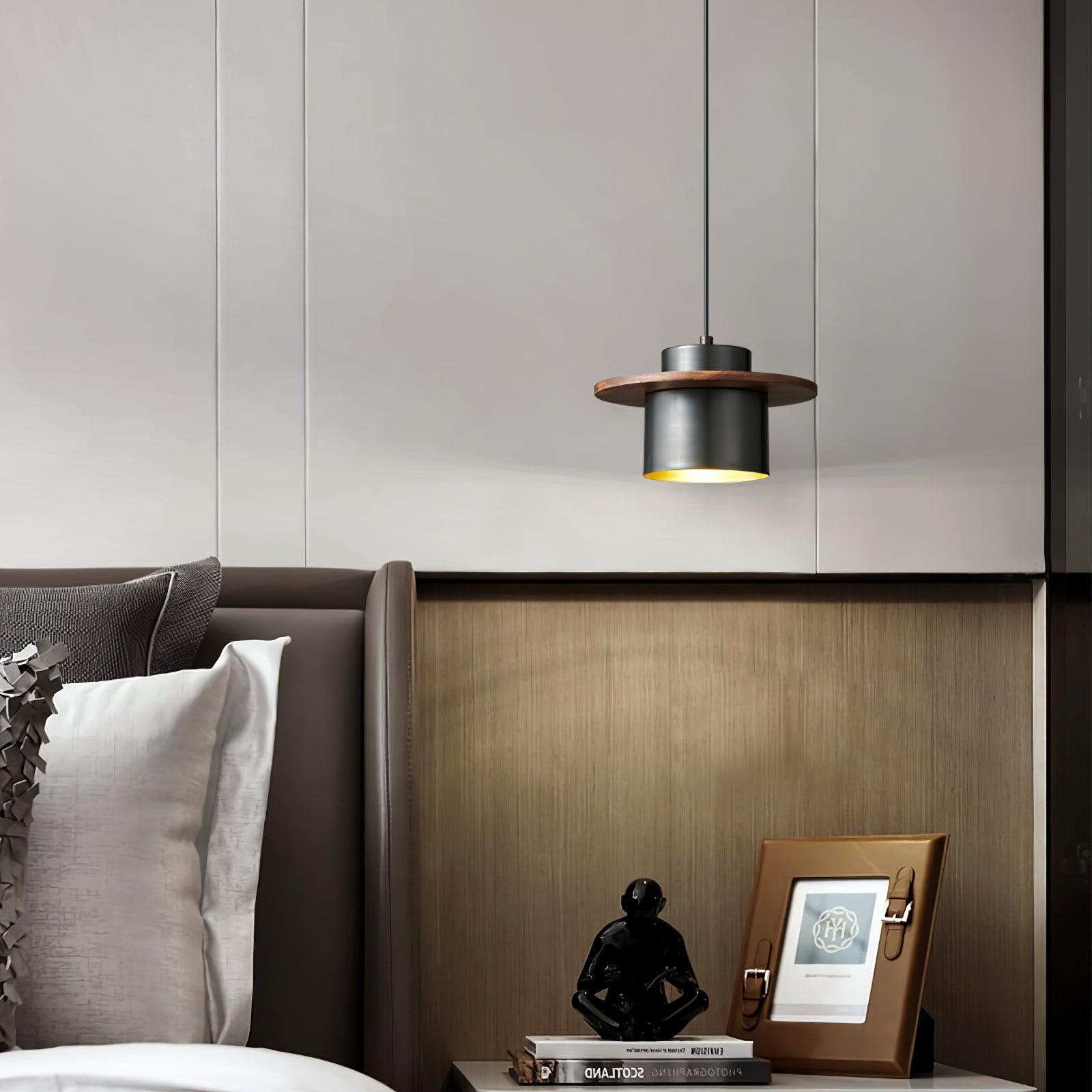 Aurora Lustre Suspendu Industriel En Laiton