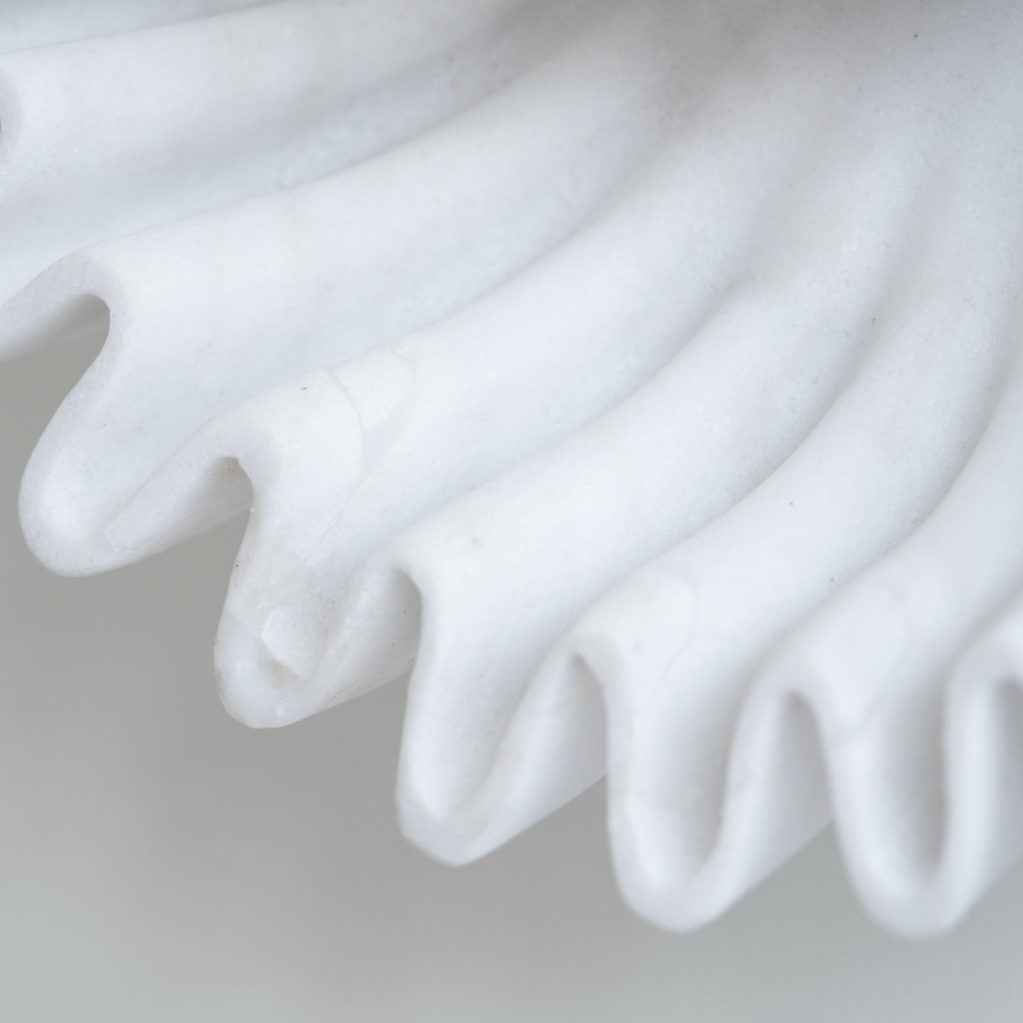 Applique Murale Céramique Verre Blanc Noir Beige Sculptural