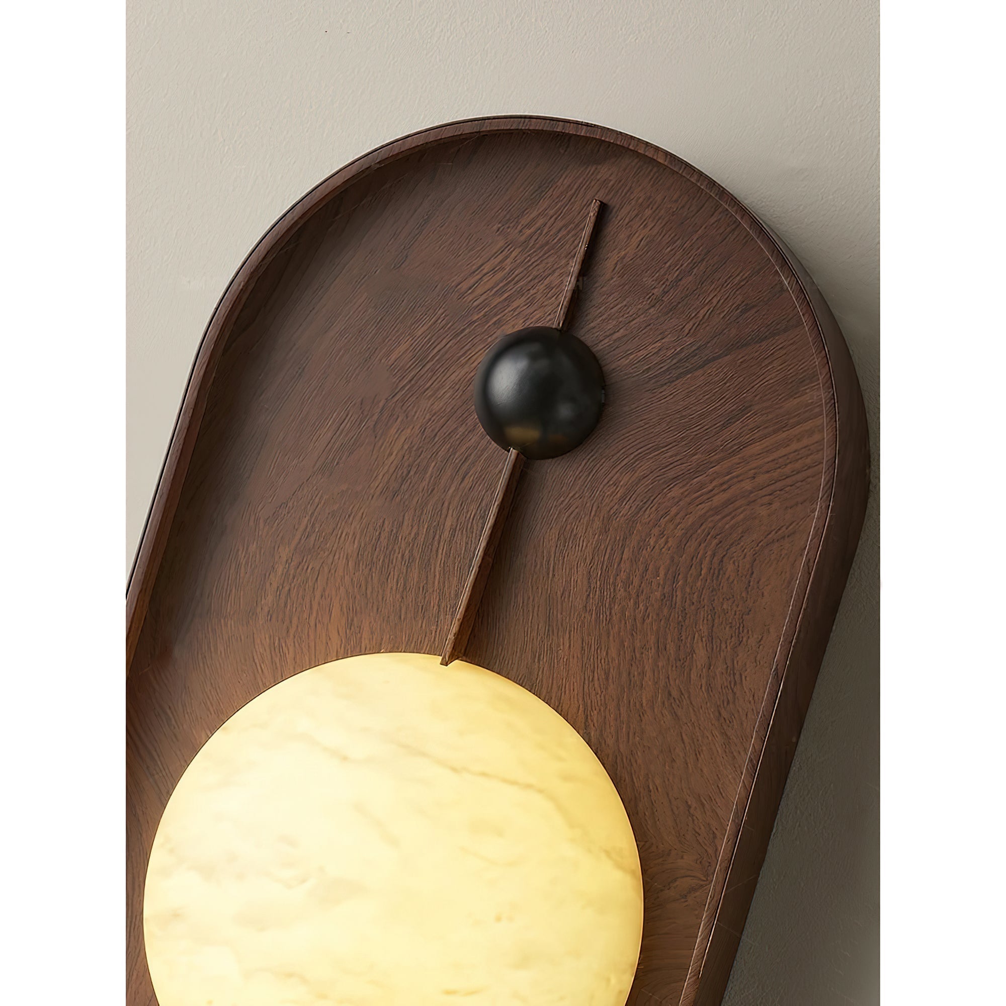Gloruvyu Individuel Créativité Métal  Albâtre Applique Murale