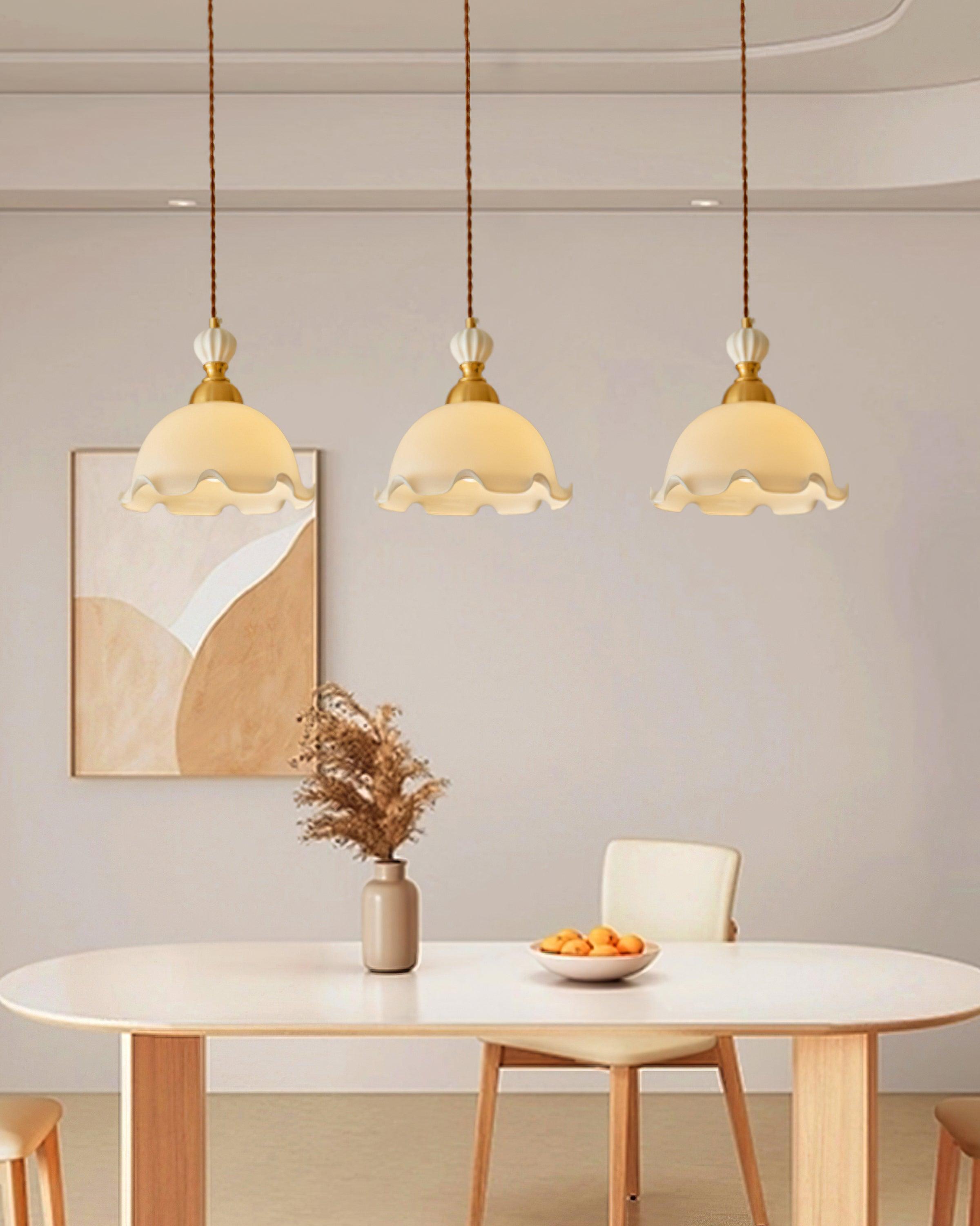 Valo Suspension Vintage Romantique en Verre