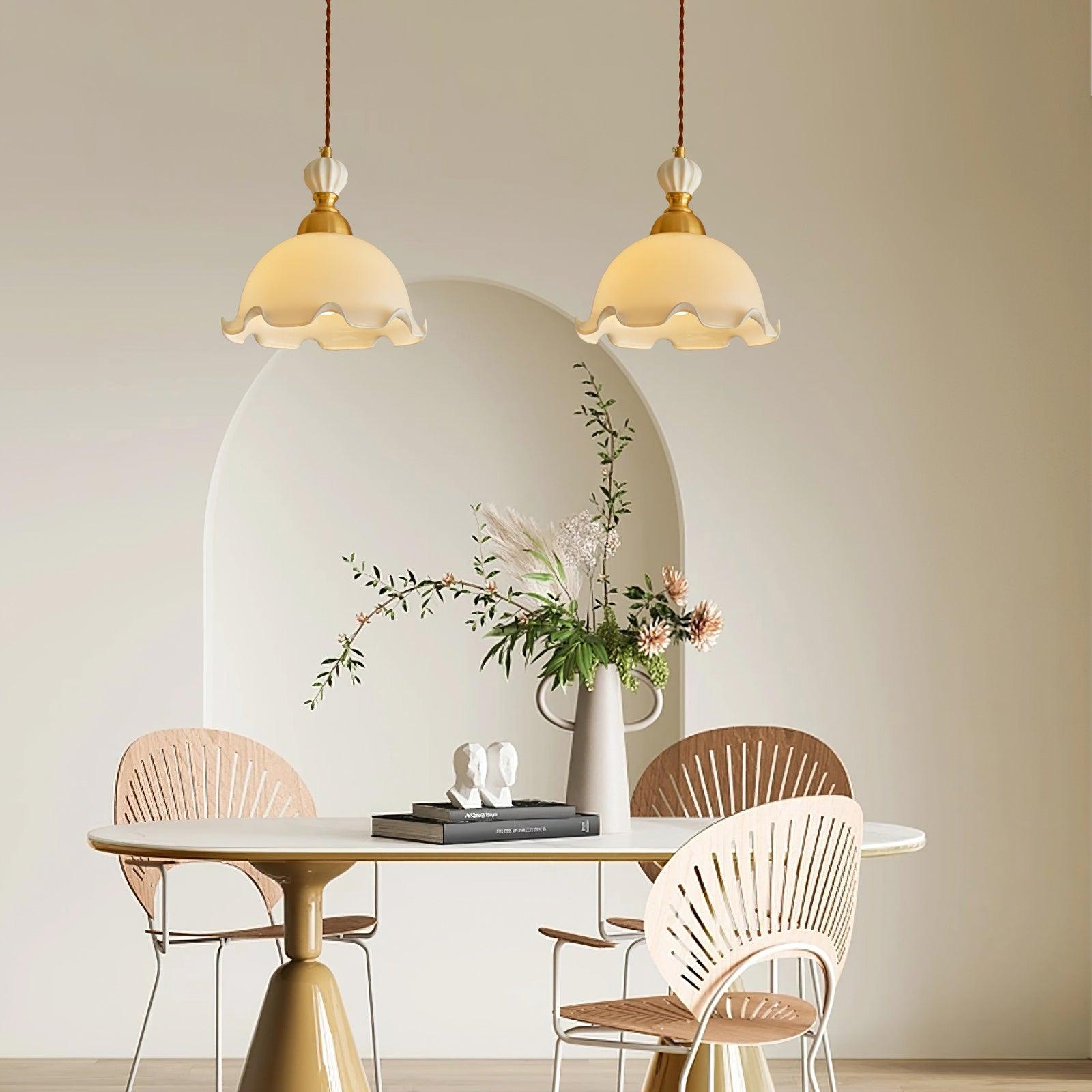 Valo Suspension Vintage Romantique en Verre