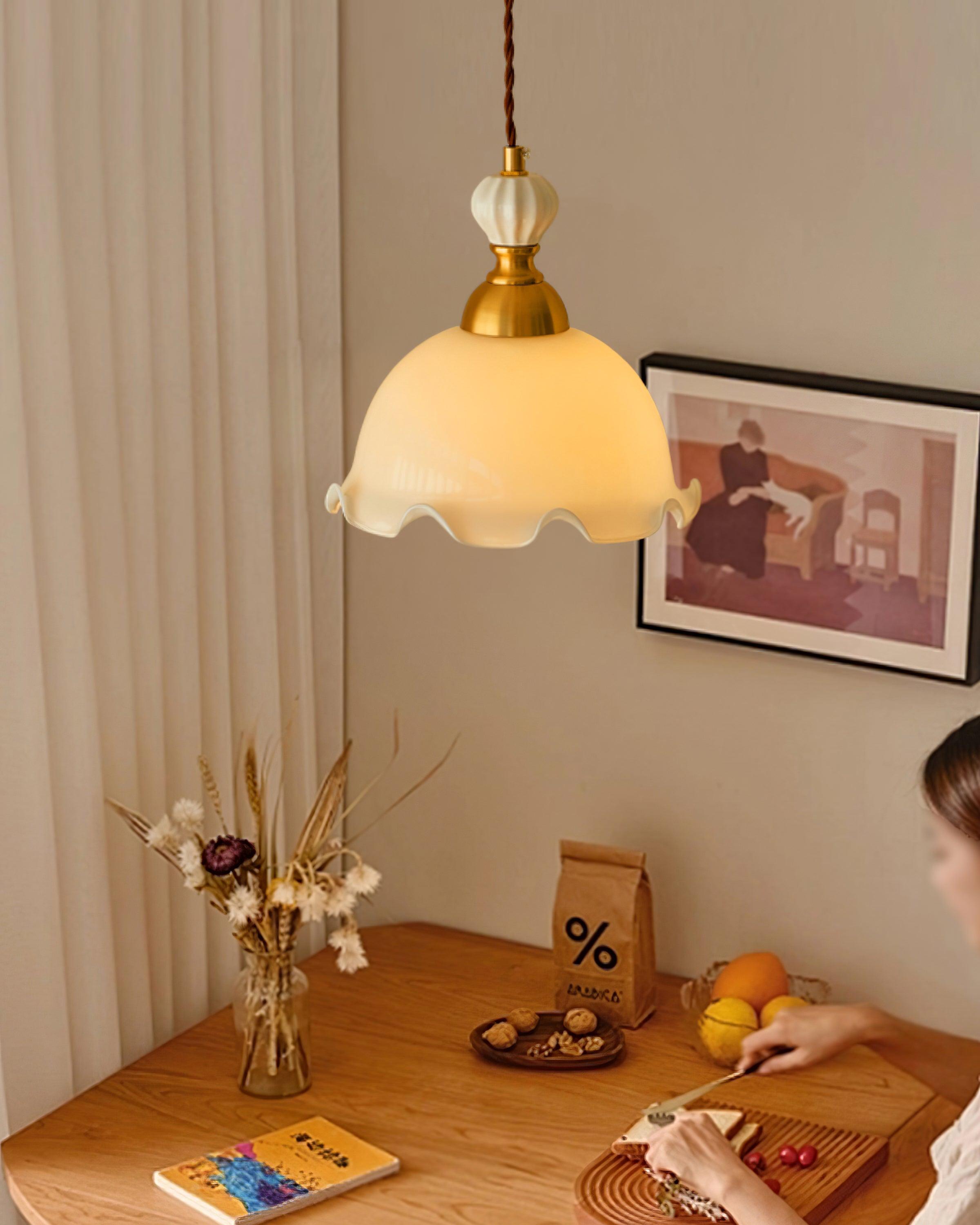 Valo Suspension Vintage Romantique en Verre