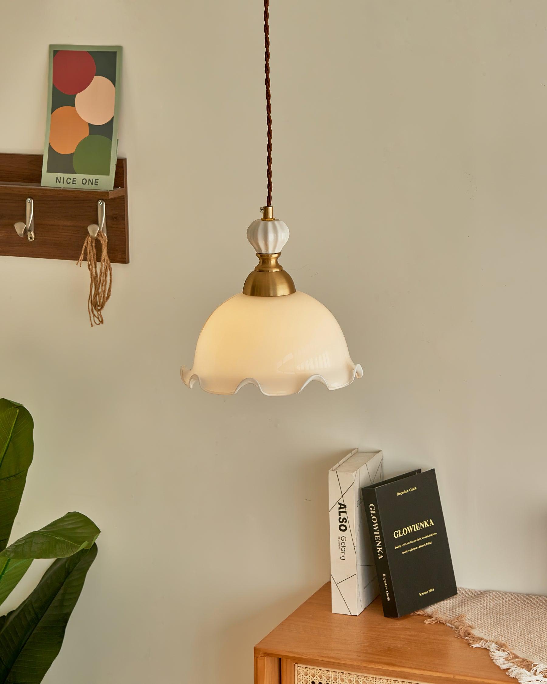 Valo Suspension Vintage Romantique en Verre