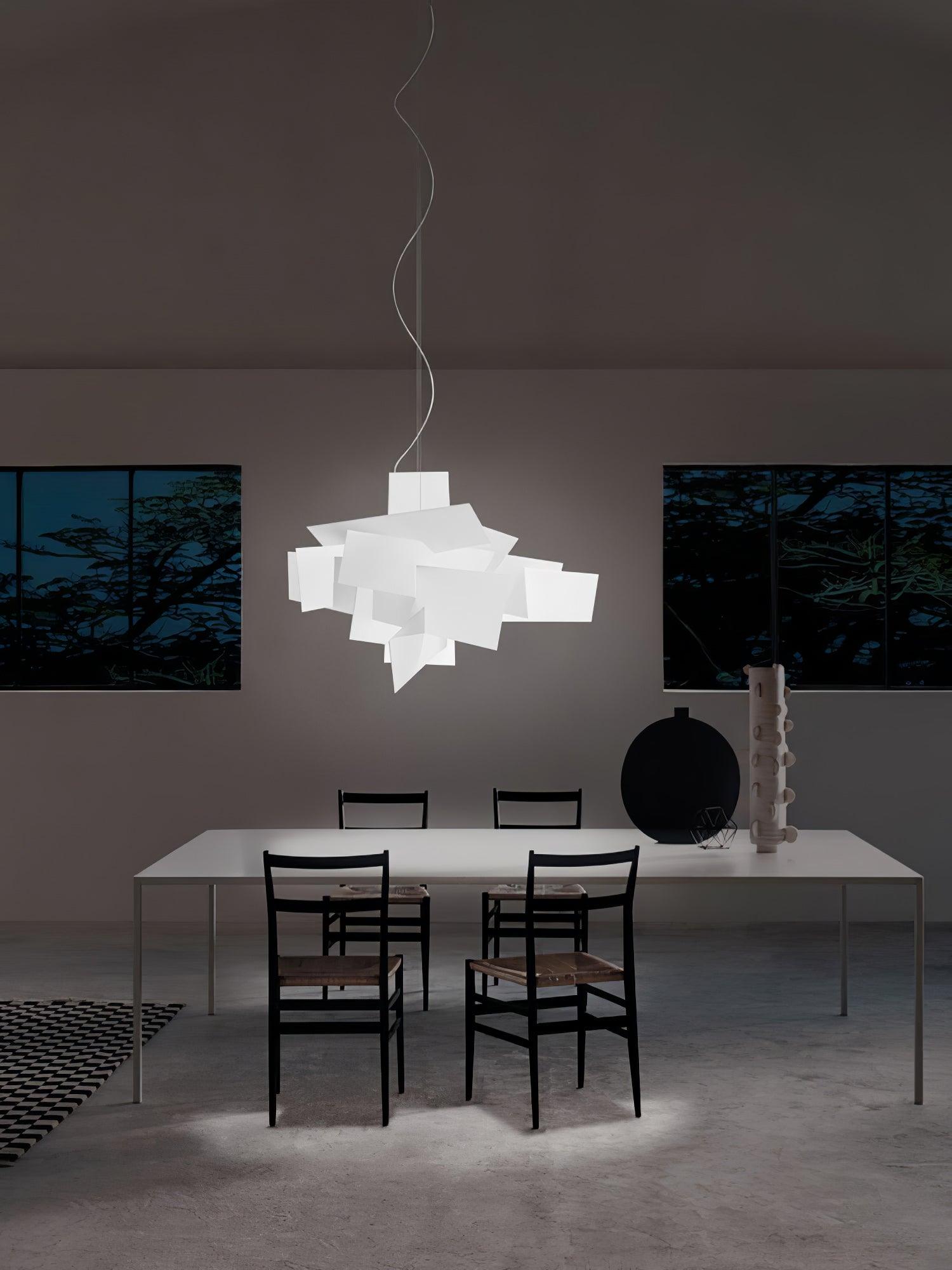 Ultalus Suspension Lampe Origami Starburst