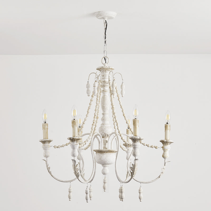 Norduvyh Postmodern Luxe Traditionnel Bois Métal Lustre