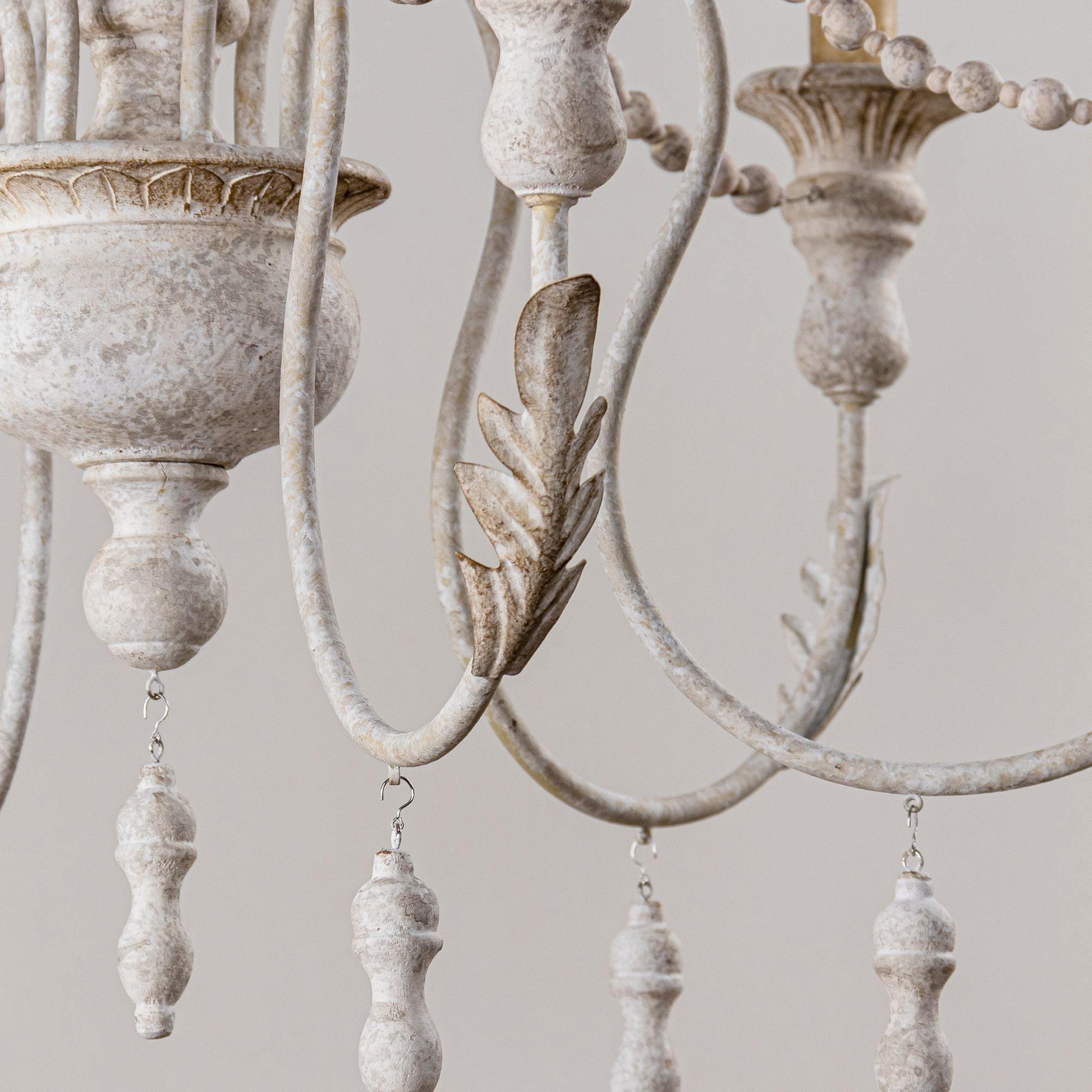 Norduvyh Postmodern Luxe Traditionnel Bois Métal Lustre