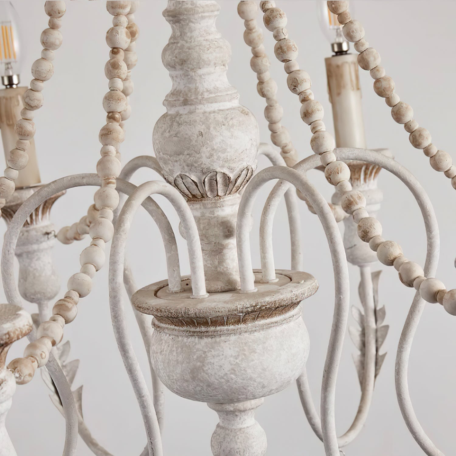 Norduvyh Postmodern Luxe Traditionnel Bois Métal Lustre