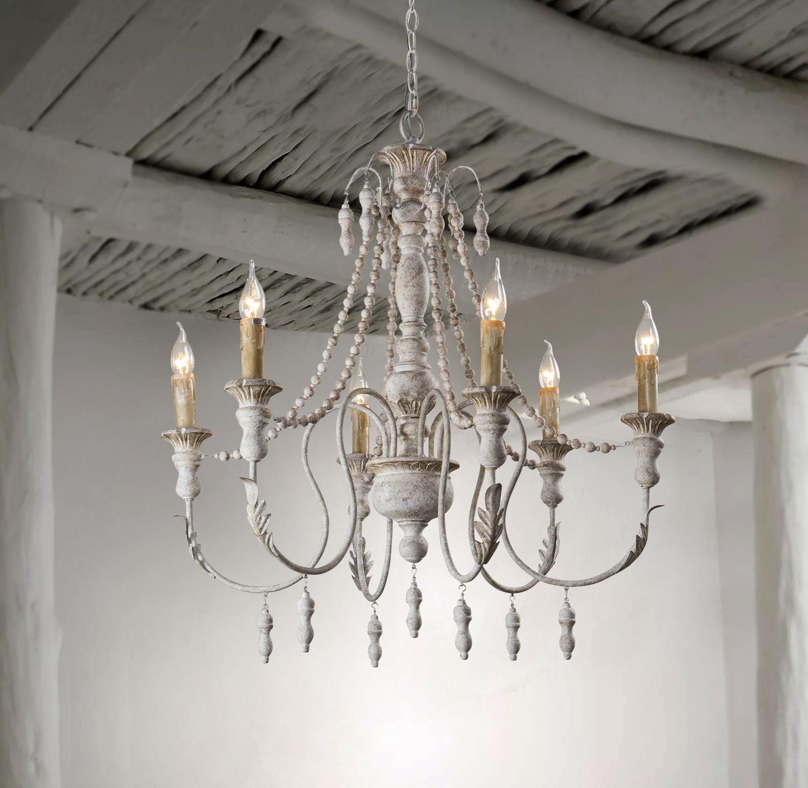 Norduvyh Postmodern Luxe Traditionnel Bois Métal Lustre